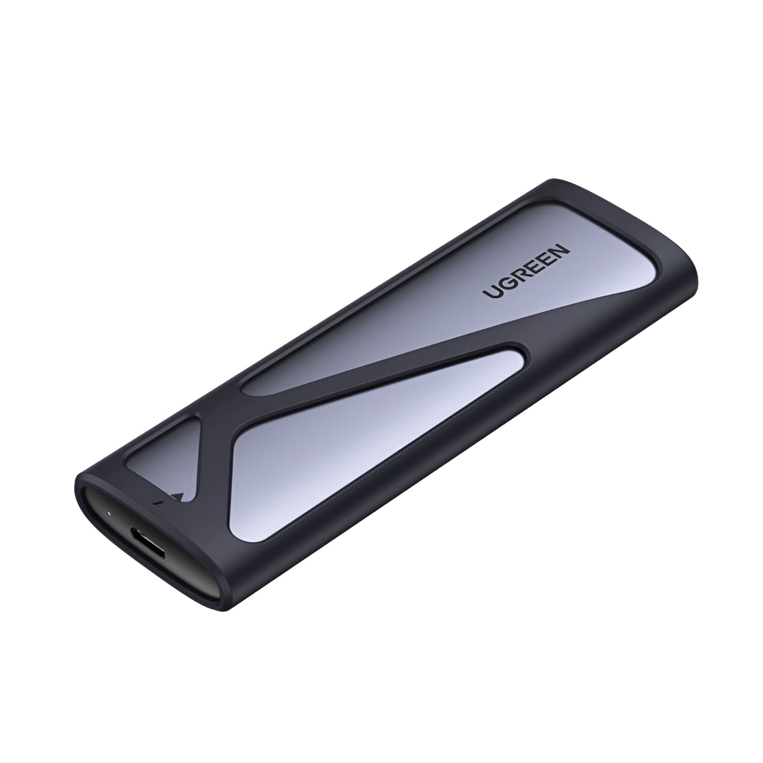 UGREEN CM400-90264 M.2 NVME/SATA SSD Enclosure (10Gbps) - Silver