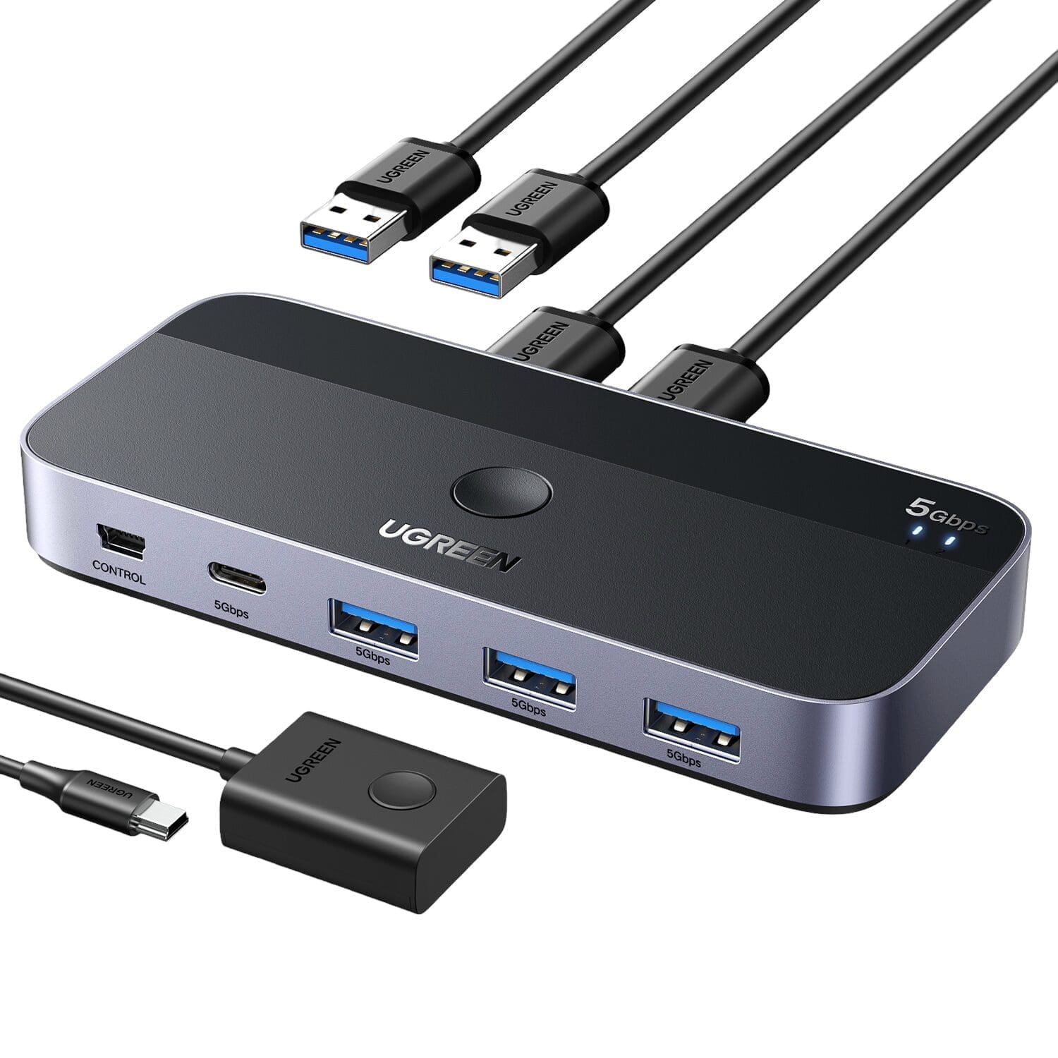 UGREEN Sharing Switch Box 2-in-4 Out - Image 2