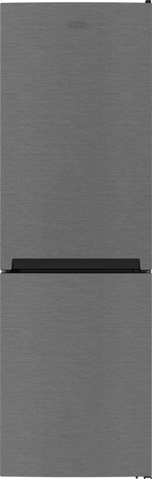 DEFY DAC473 54cm Fridge / Freezer Satin Metallic