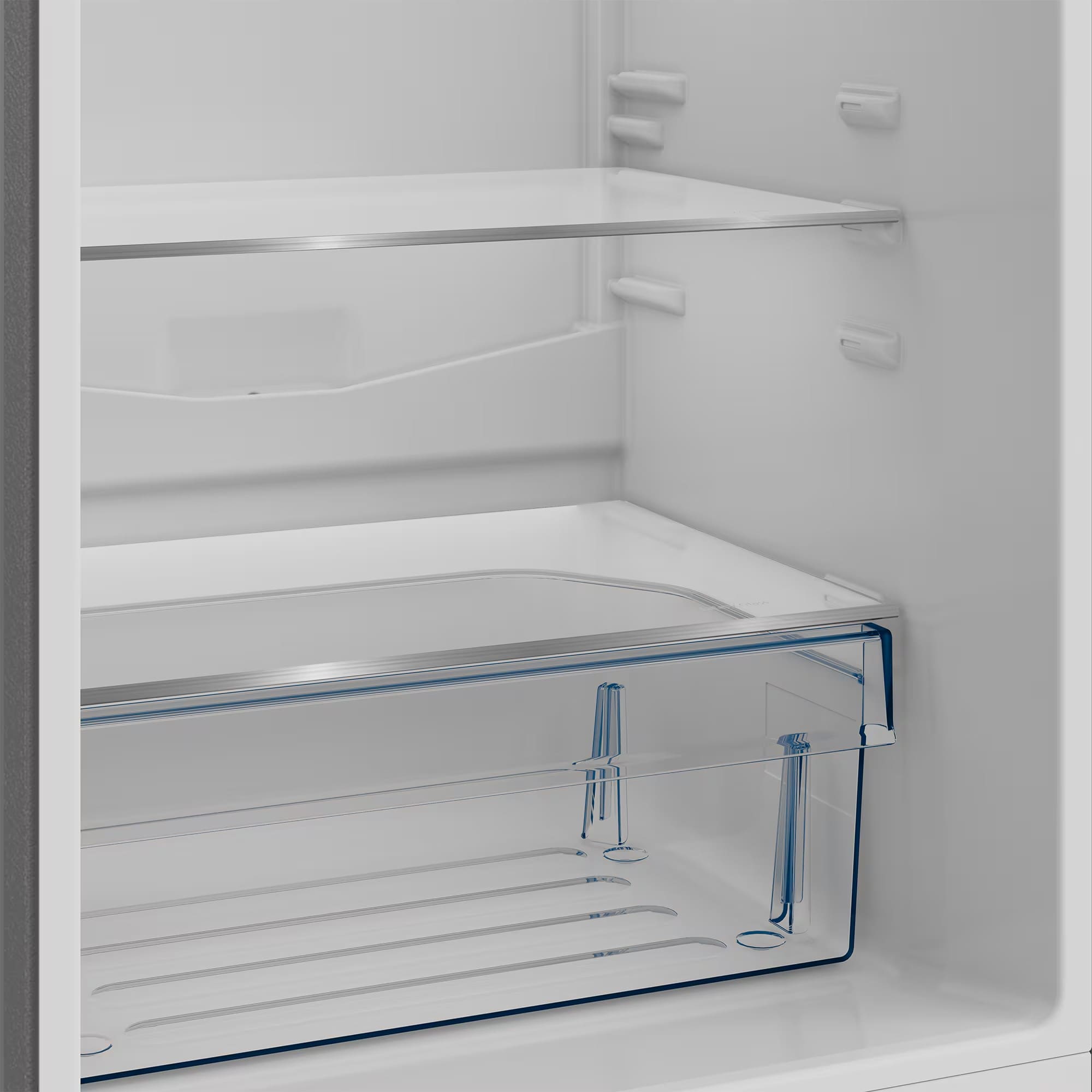 Defy DAC475 54cm Fridge / Freezer WD Satin Metallic