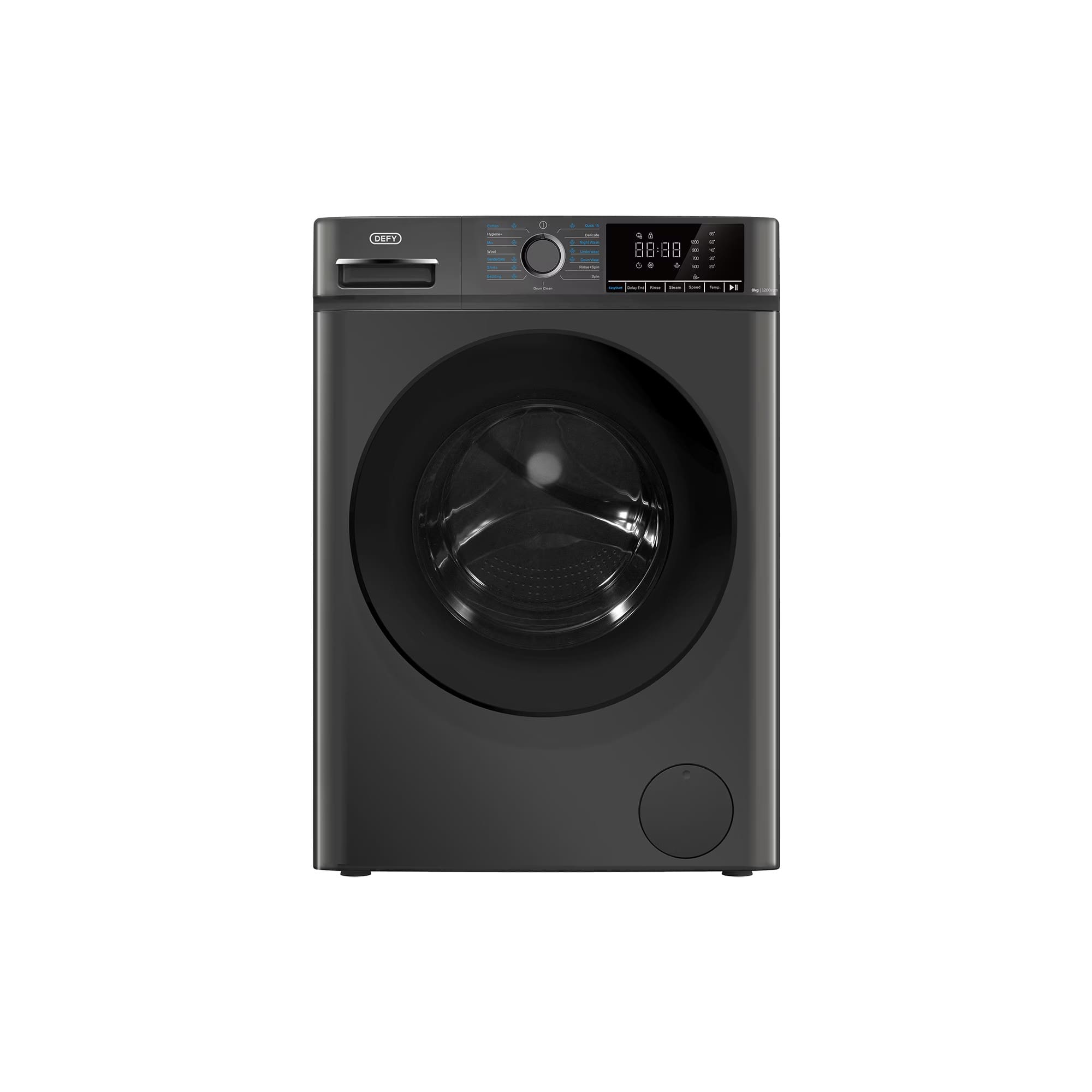 Defy DAW408 8kg Front Loader in Manhattan Grey
