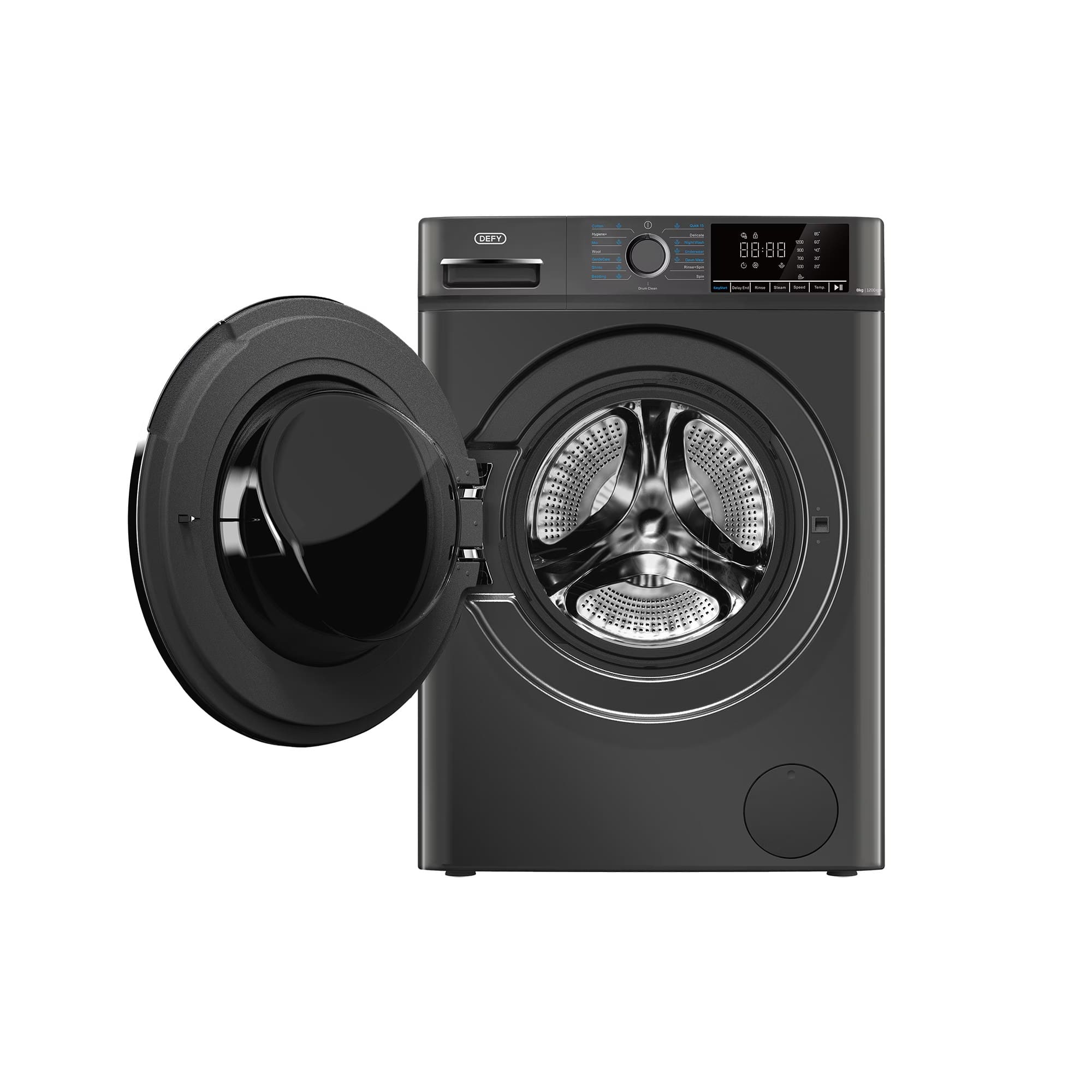 Defy DAW408 8kg Front Loader in Manhattan Grey