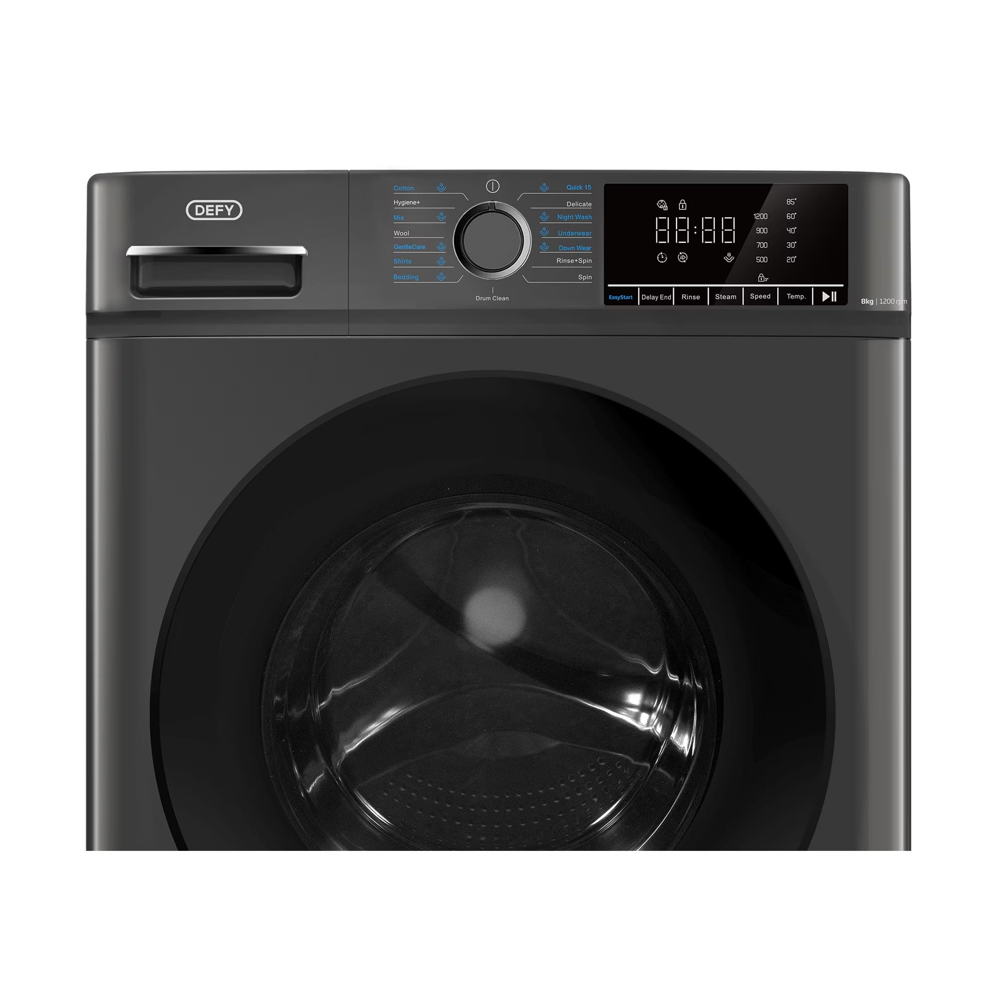 Defy DAW408 8kg Front Loader in Manhattan Grey