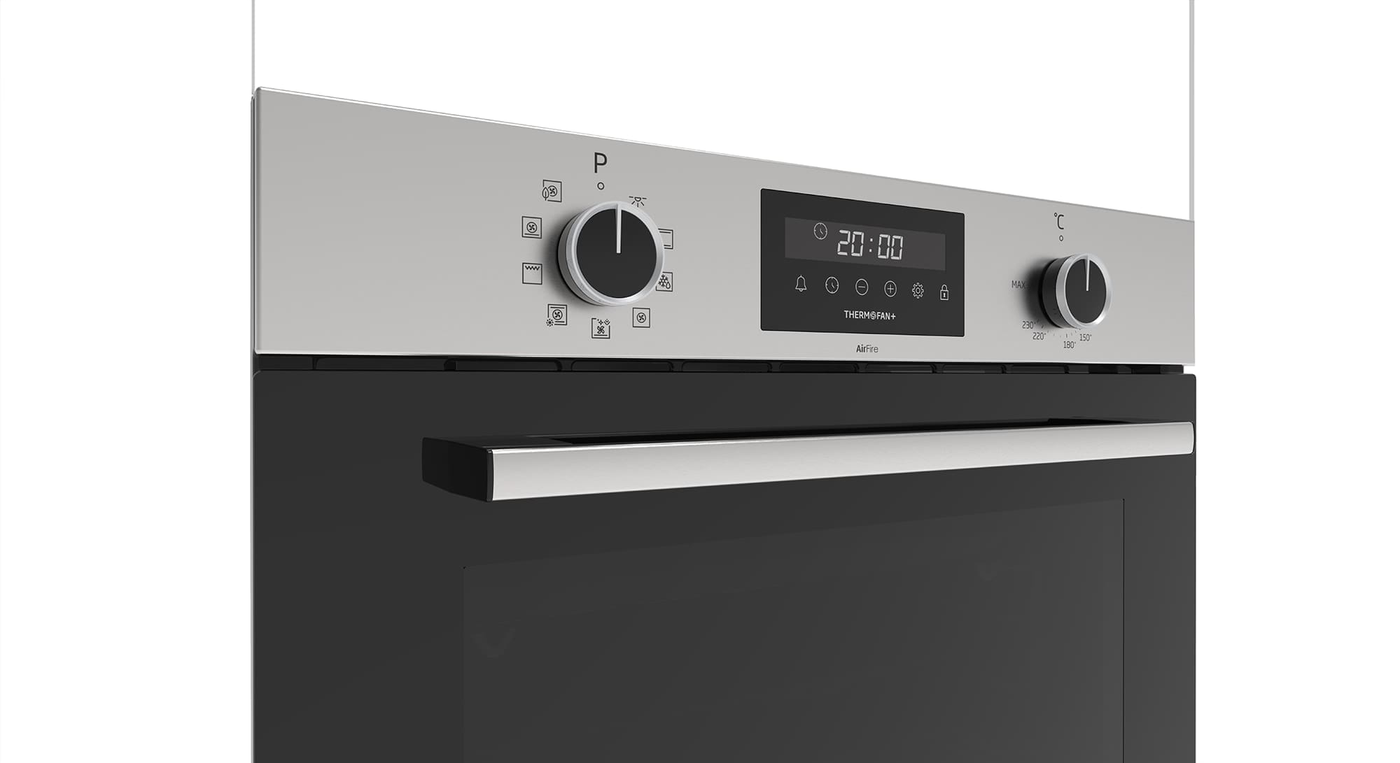 DEFY 60cm Built-In Oven with Thermofan+ & AirFire Inox - Image 2
