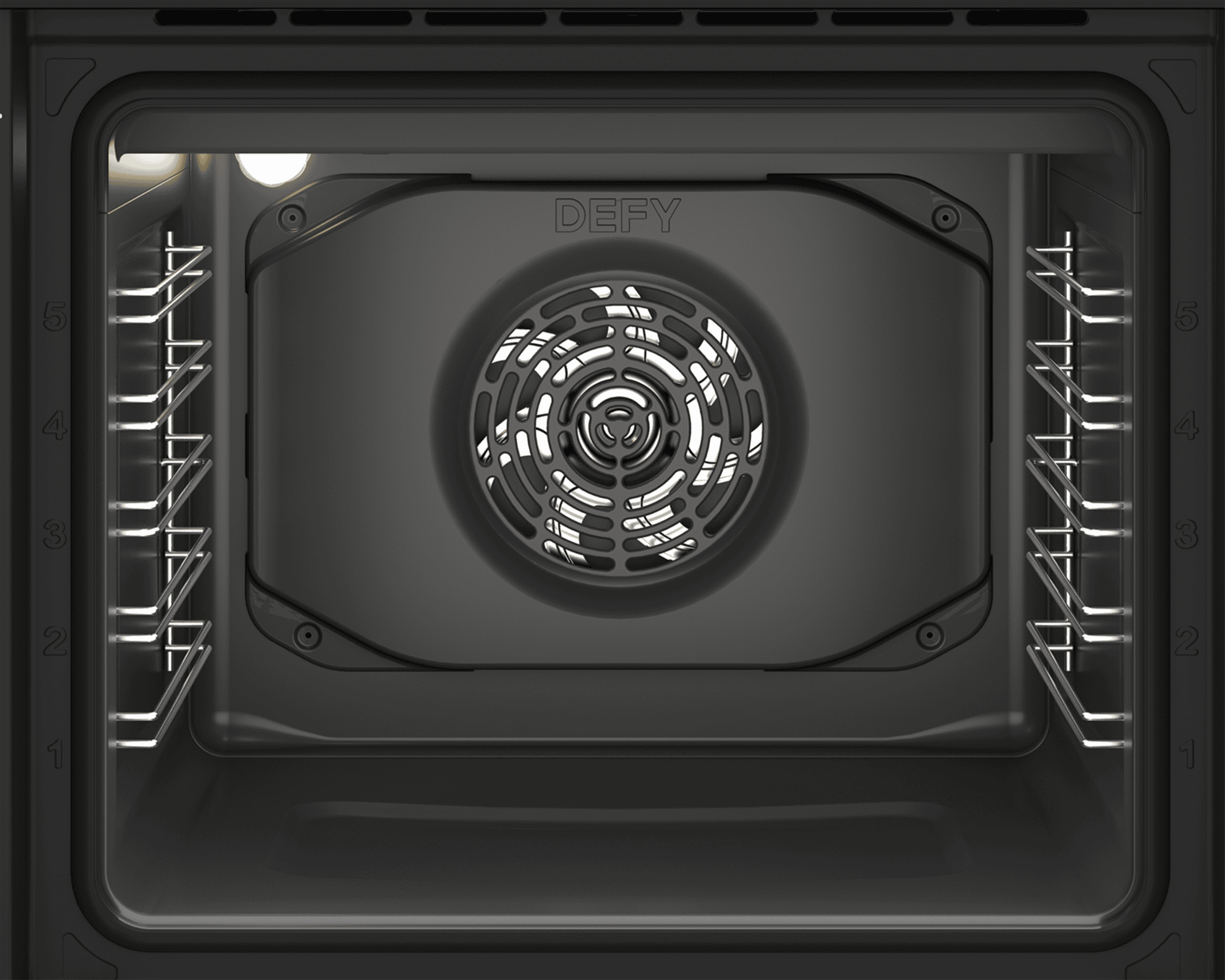 DEFY 60cm Built-In Oven with Thermofan+ & AirFire Inox - Image 5