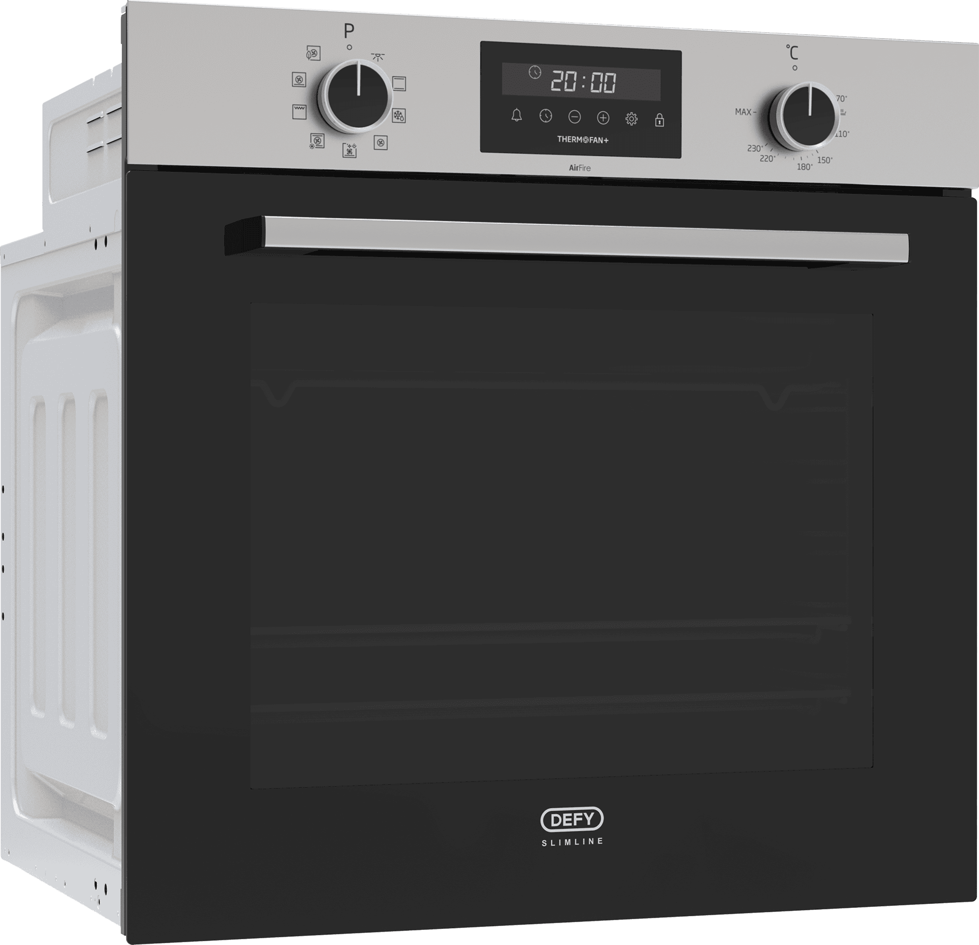 DEFY 60cm Built-In Oven with Thermofan+ & AirFire Inox - Image 7
