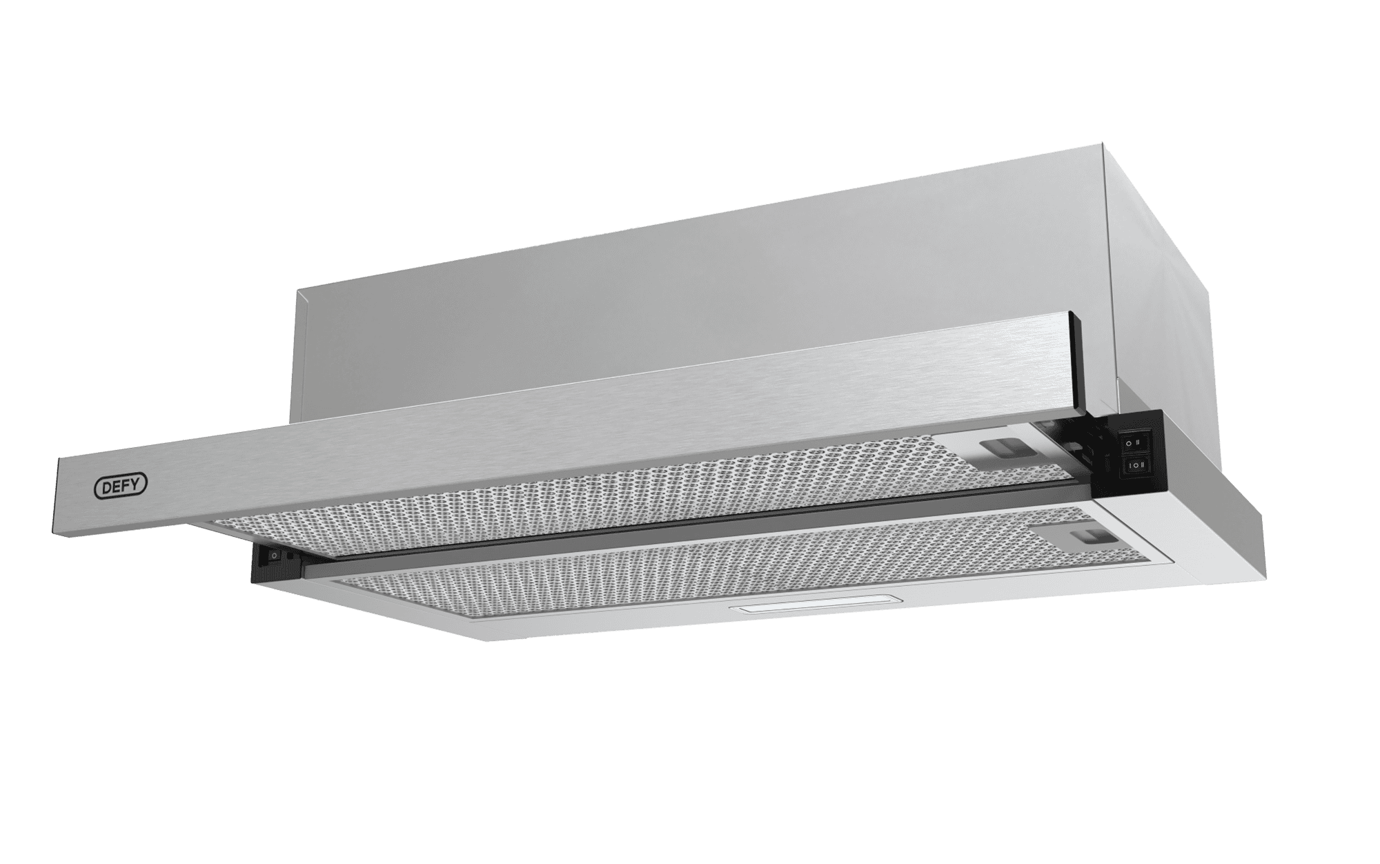 DEFY 60cm Telescopic Hood Inox - Image 2