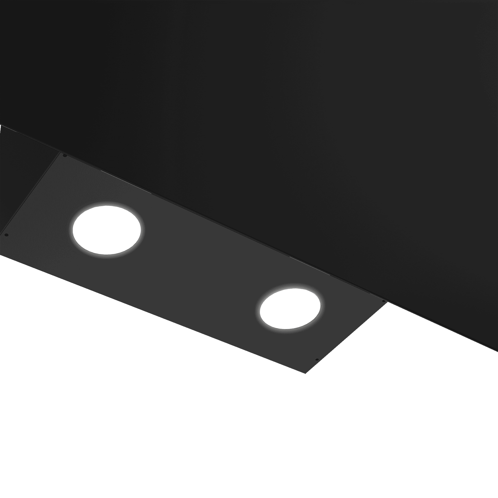 DEFY 90cm Inclined Hood Black Glass - Image 4