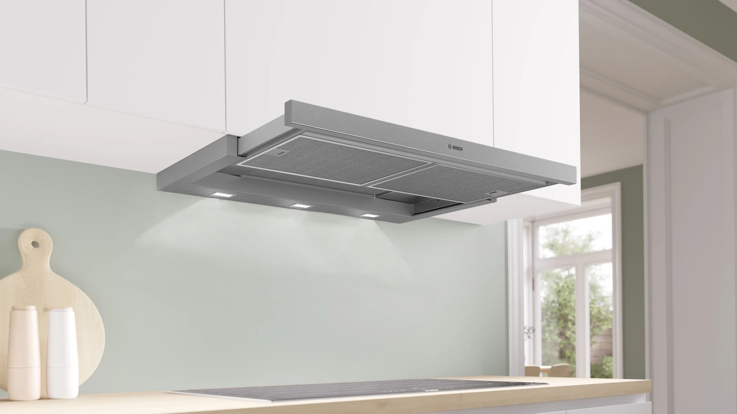 Bosch DFR097A52 900MM Serie 6 Stainless Steel Integrated Extractor - Image 2