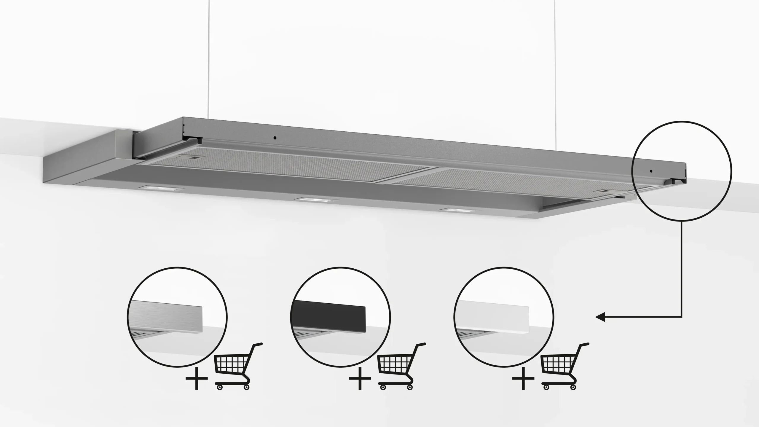 Bosch DFR097A52 900MM Serie 6 Stainless Steel Integrated Extractor - Image 7