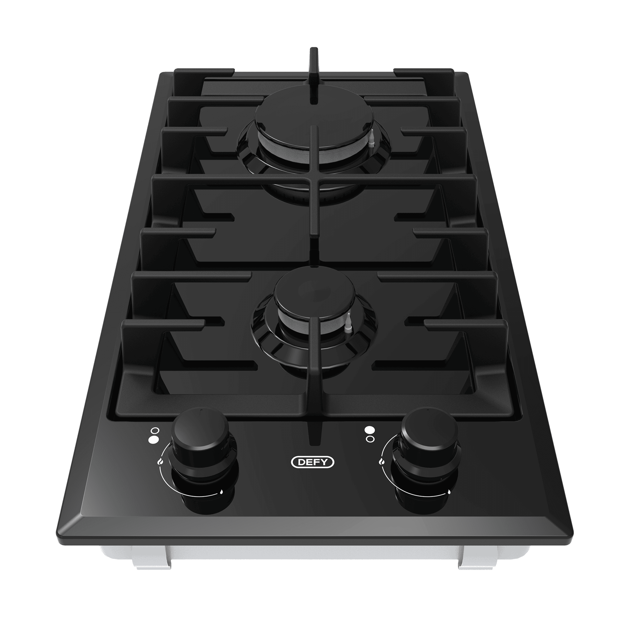 DEFY Domino Gas Hob Black - Image 3