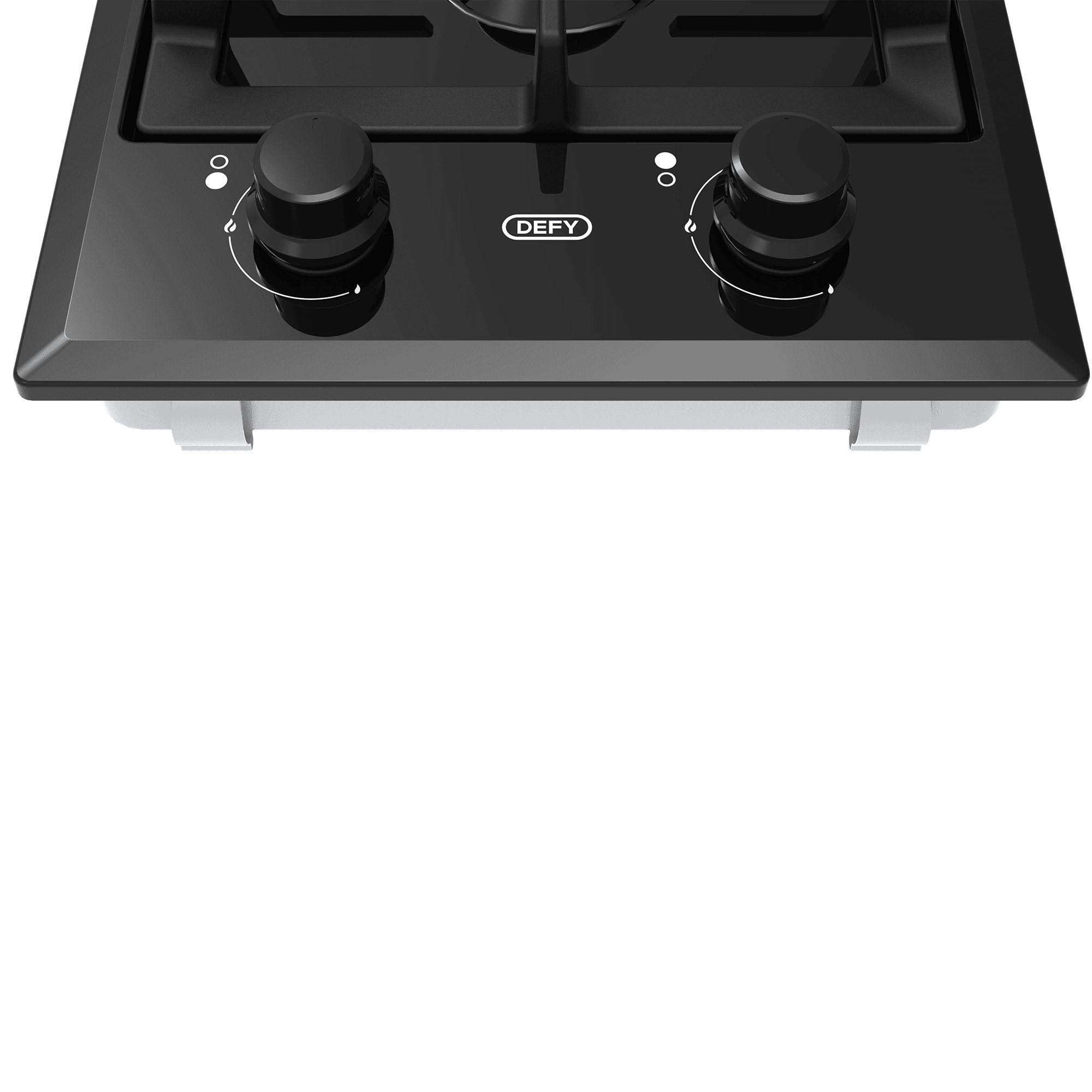 DEFY Domino Gas Hob Black - Image 4