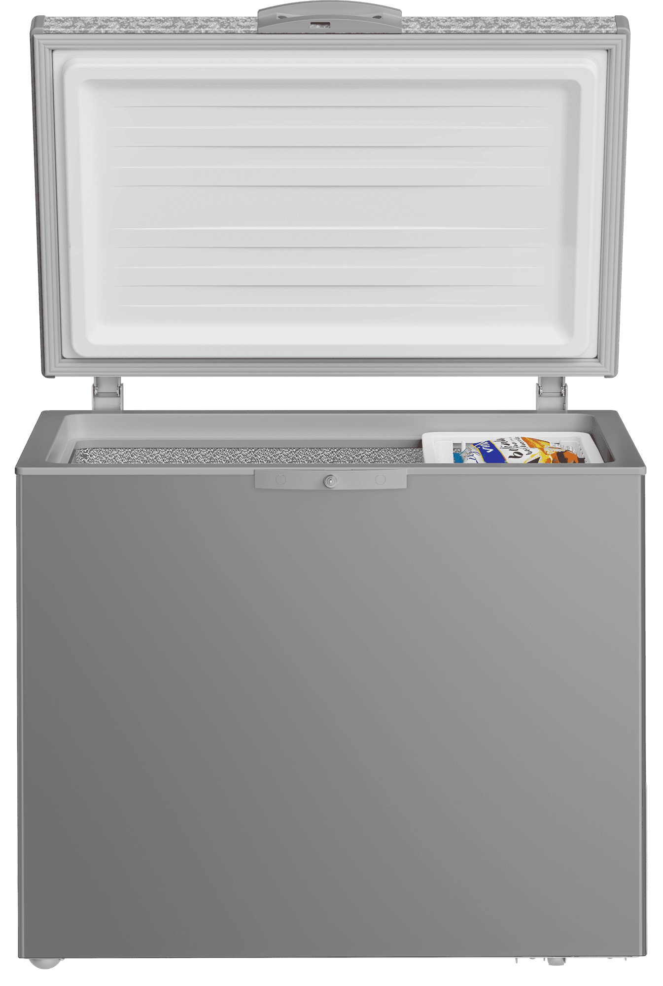 DEFY 254L Chest Freezer Satin Metallic