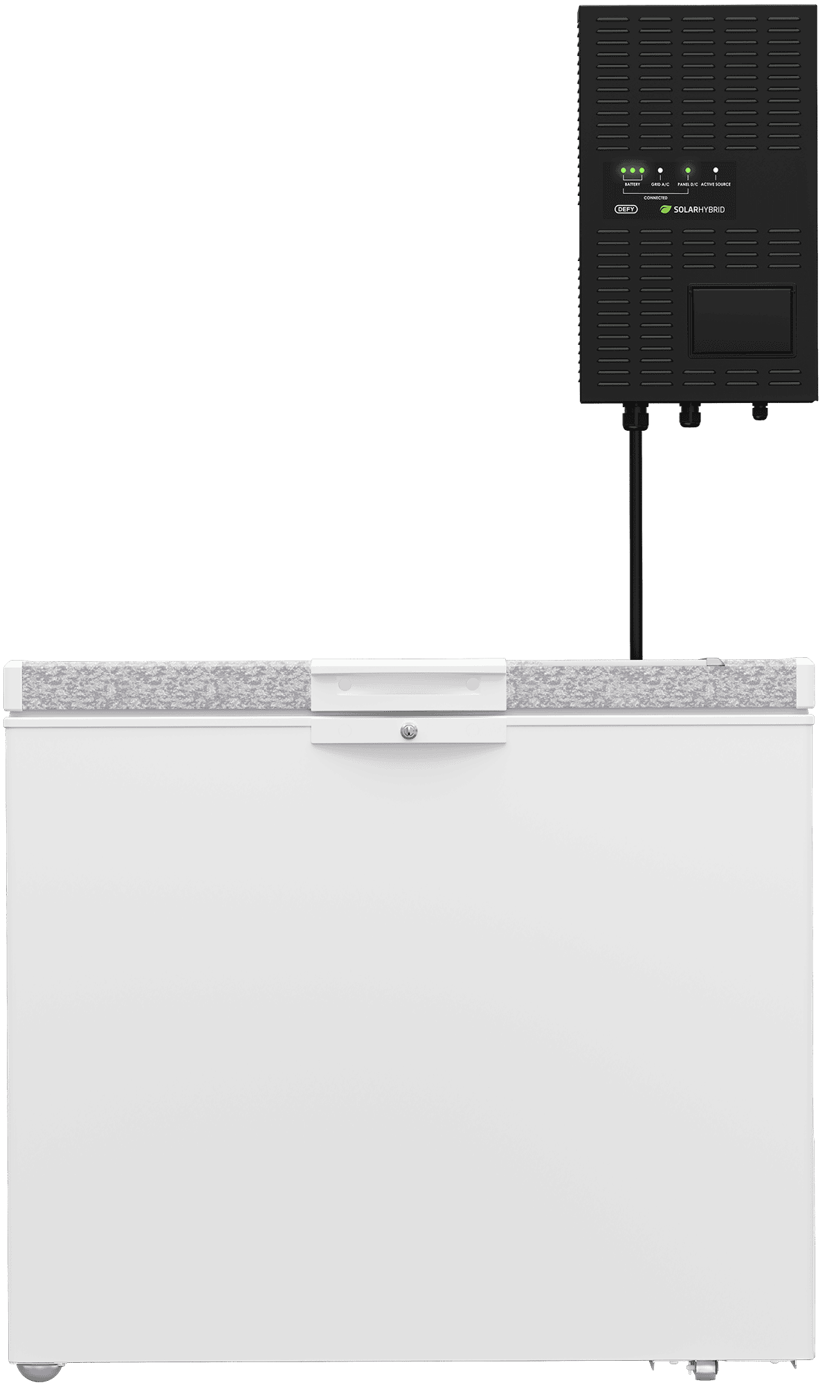 DEFY 254Lt Solar Off-Grid Chest Freezer White