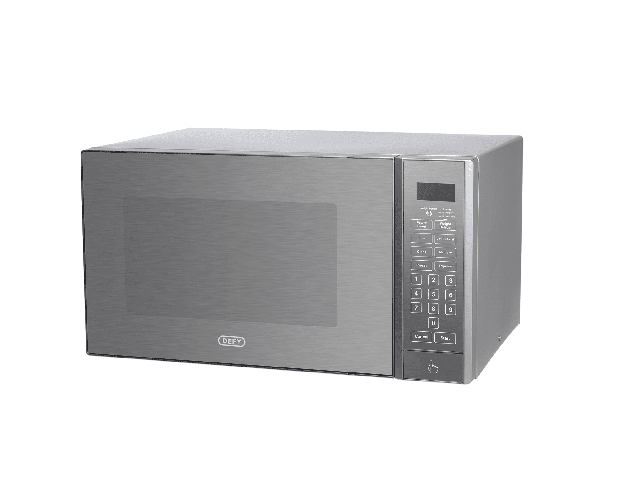 DEFY 30L Silver Solo Microwave