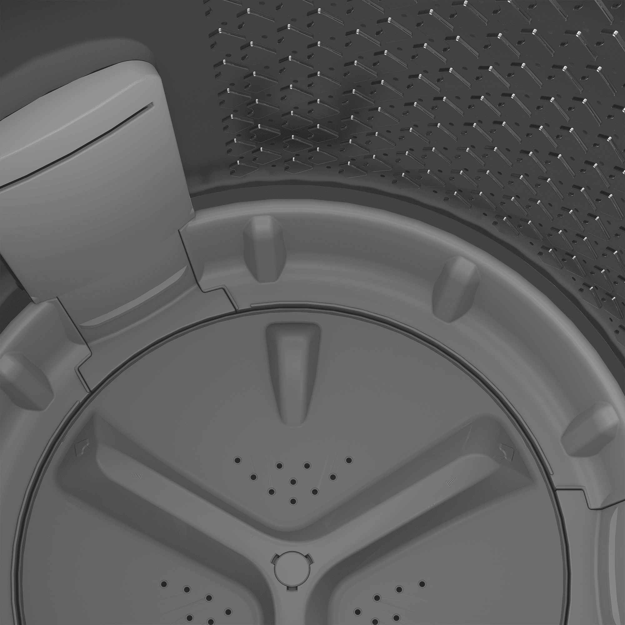 DEFY 14kg Top Loader AquaWave Manhattan Gray - Image 6