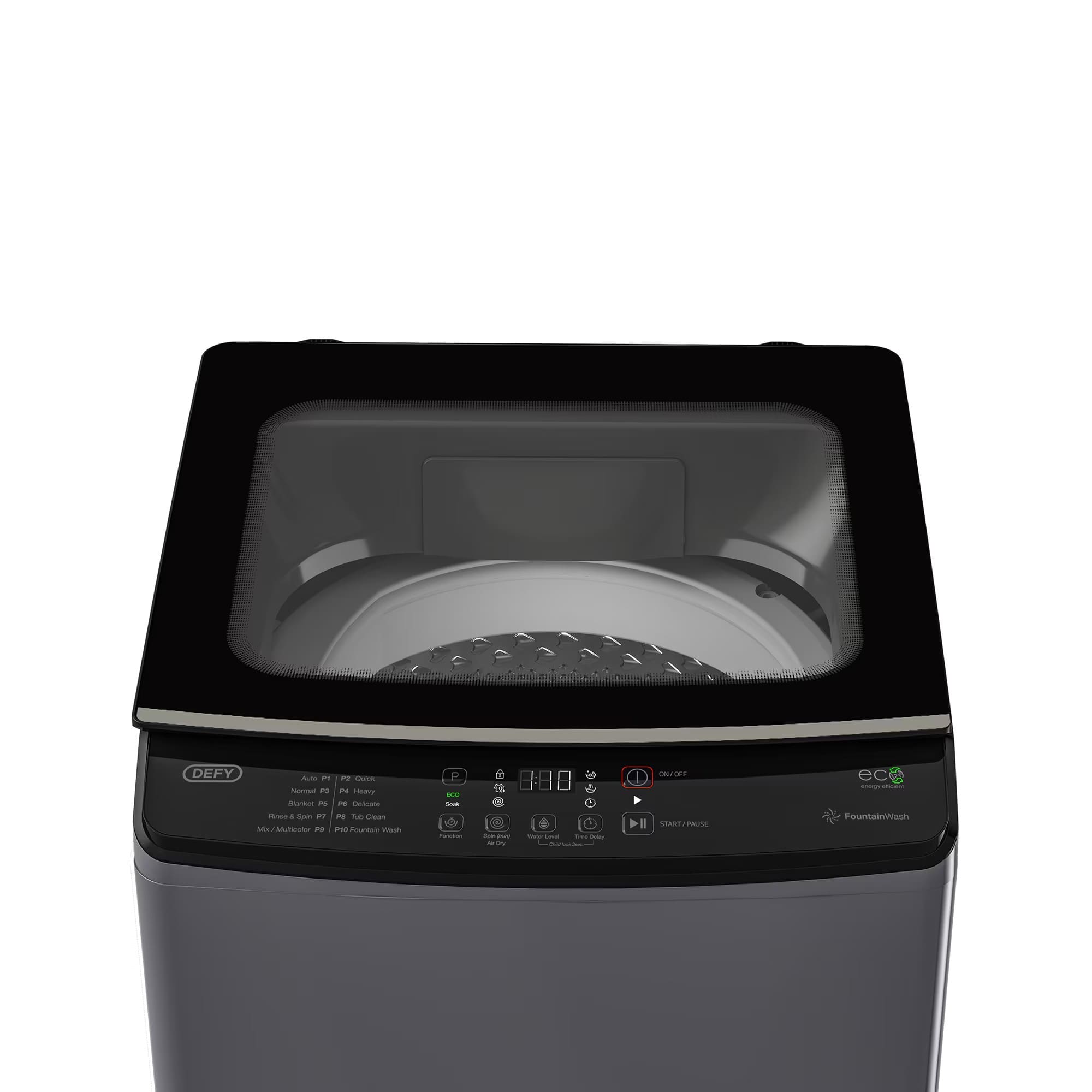 Defy DTL165 8kg Top Loader Fountain Wash Manhattan Gray