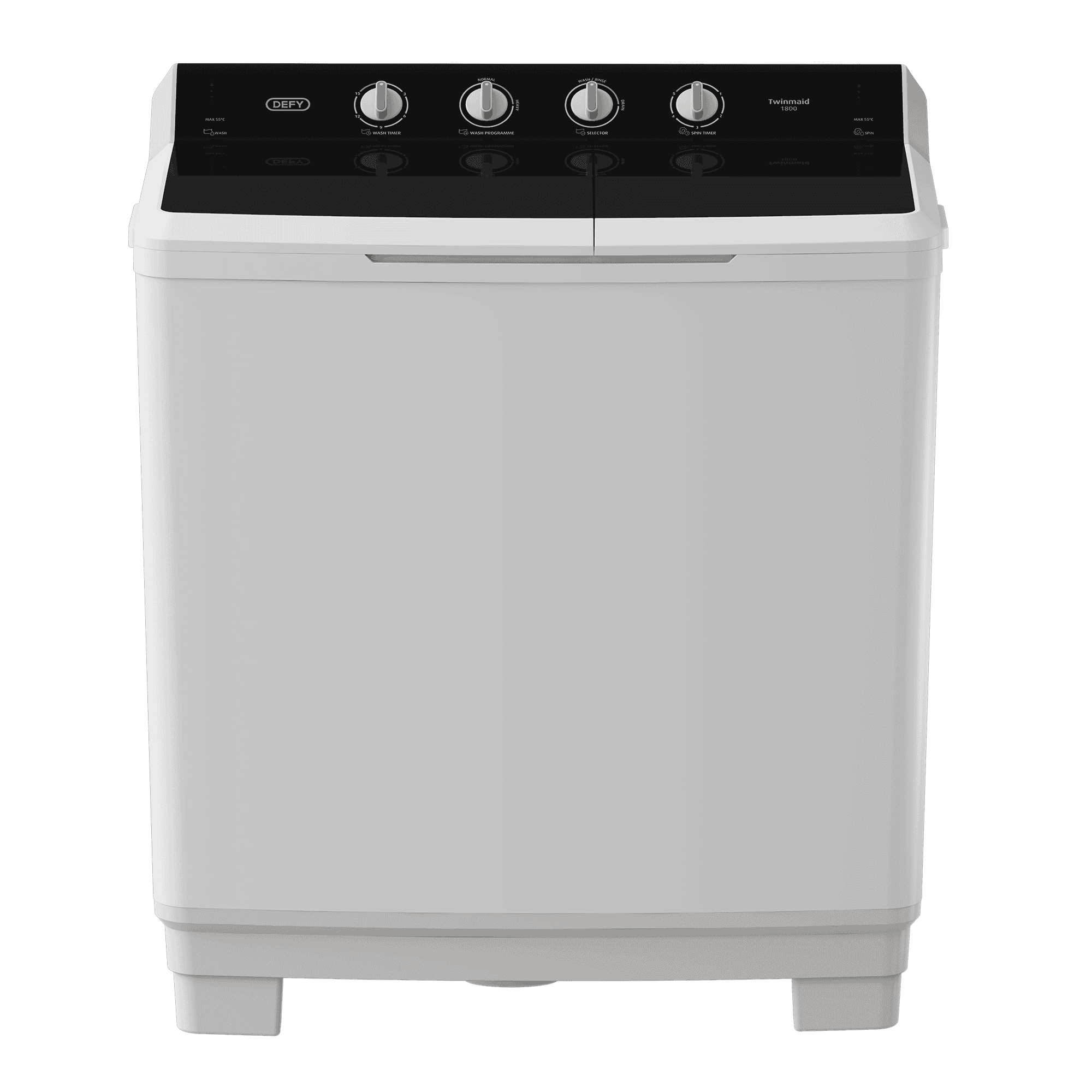 DEFY 18kg Twin Tub Washing Machine White - Image 3
