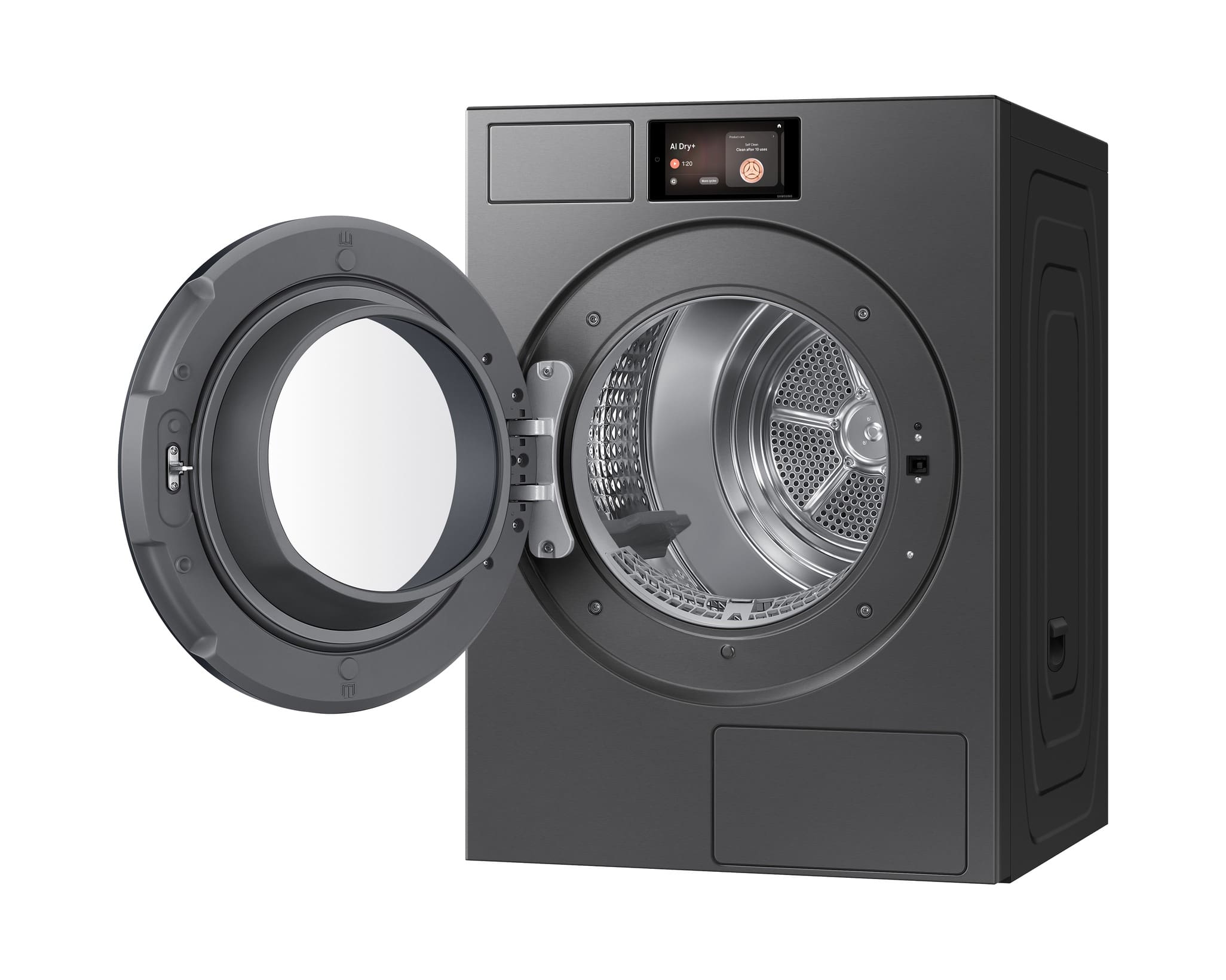 Samsung DV90F17CDSFA Bespoke AI 17KG Dryer, With All In One Control And Heat Pump Technology - Image 4