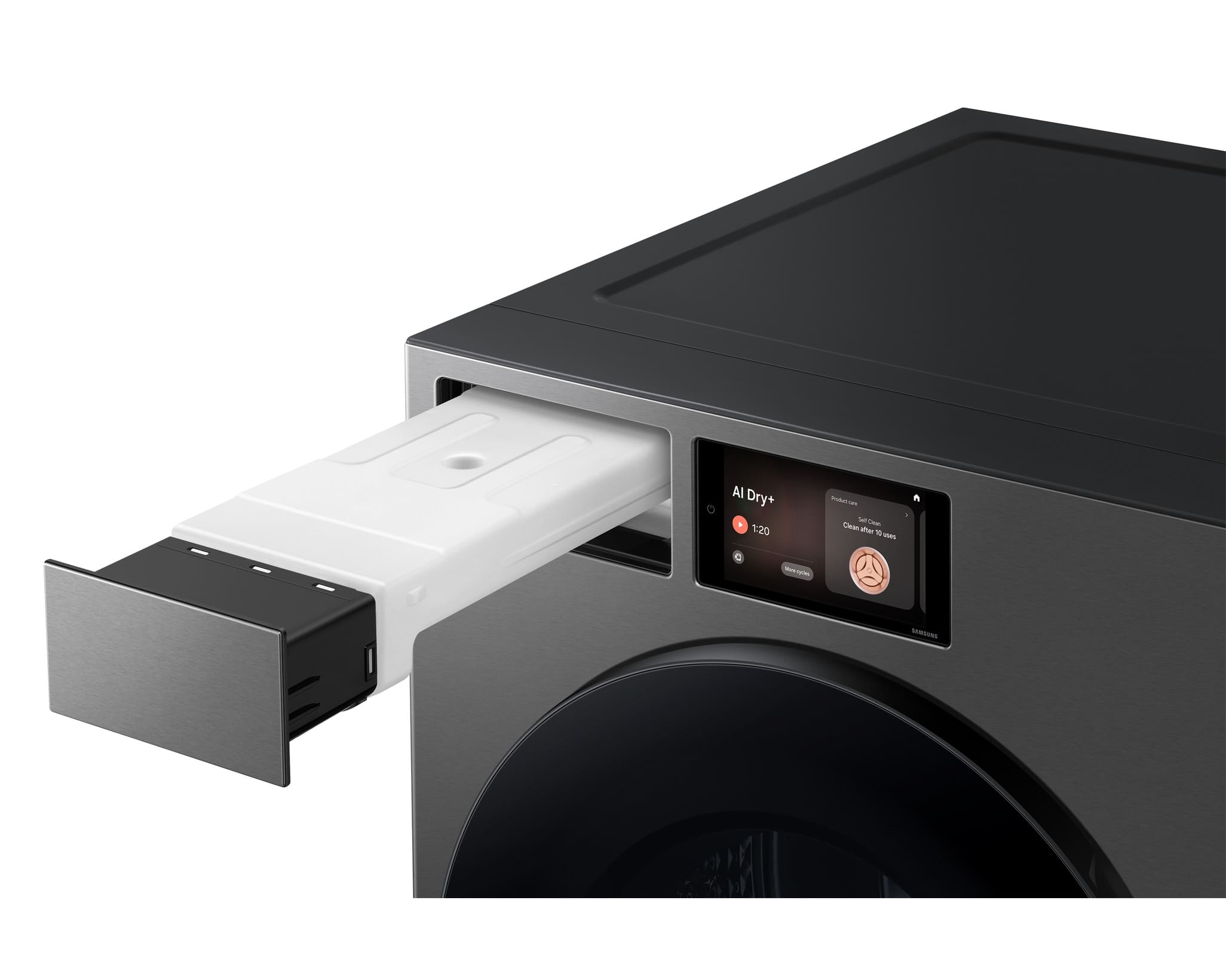 Samsung DV90F17CDSFA Bespoke AI 17KG Dryer, With All In One Control And Heat Pump Technology - Image 9