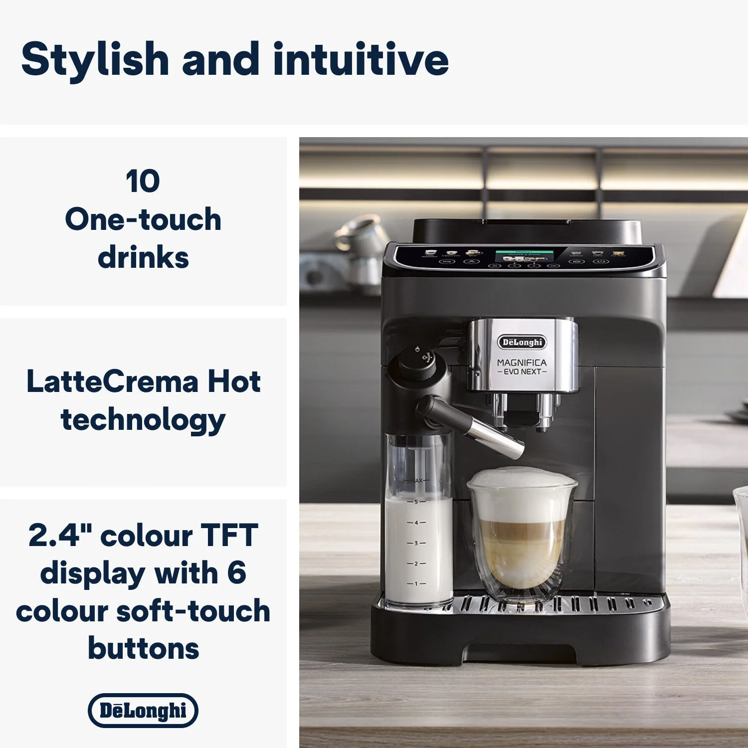 Delonghi ECAM310.60.GB Magnifica Evo Next - Image 6