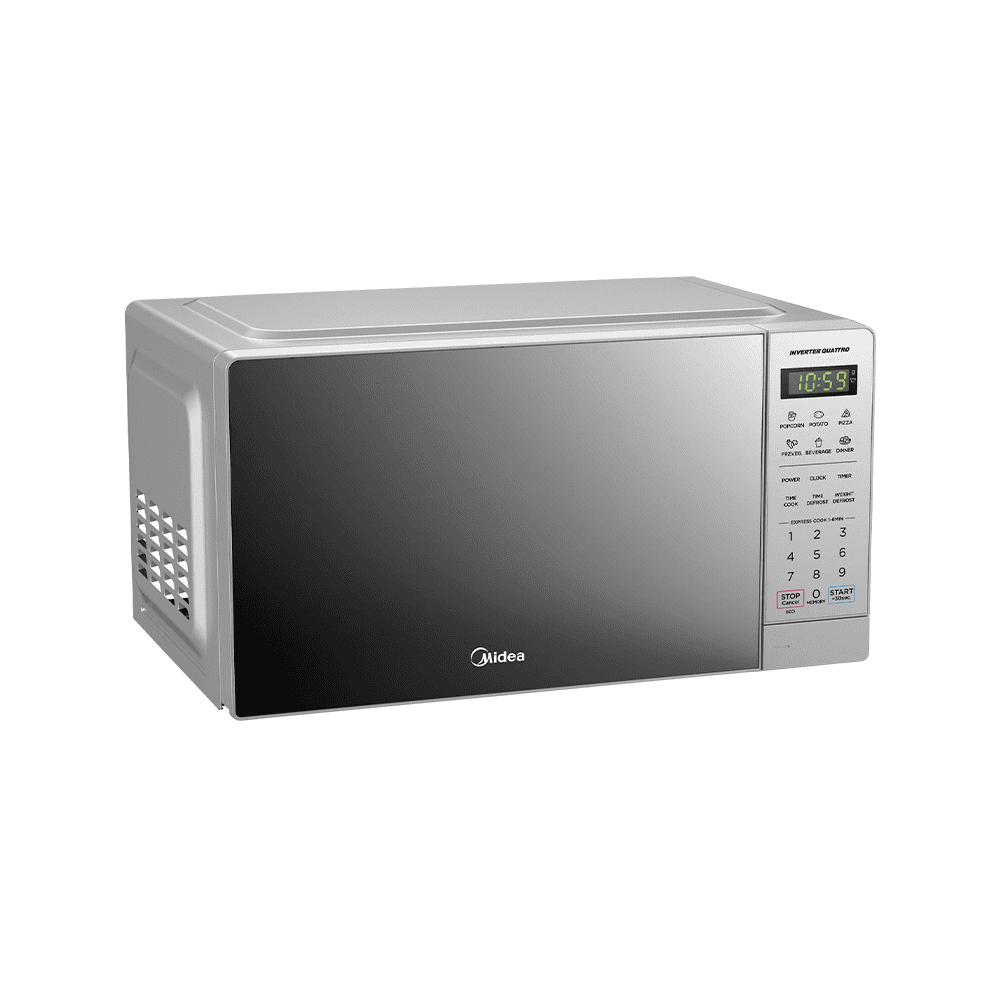 Midea EM20-Silver-Mirror 20L Inverter Digital Microwave Oven - Image 2