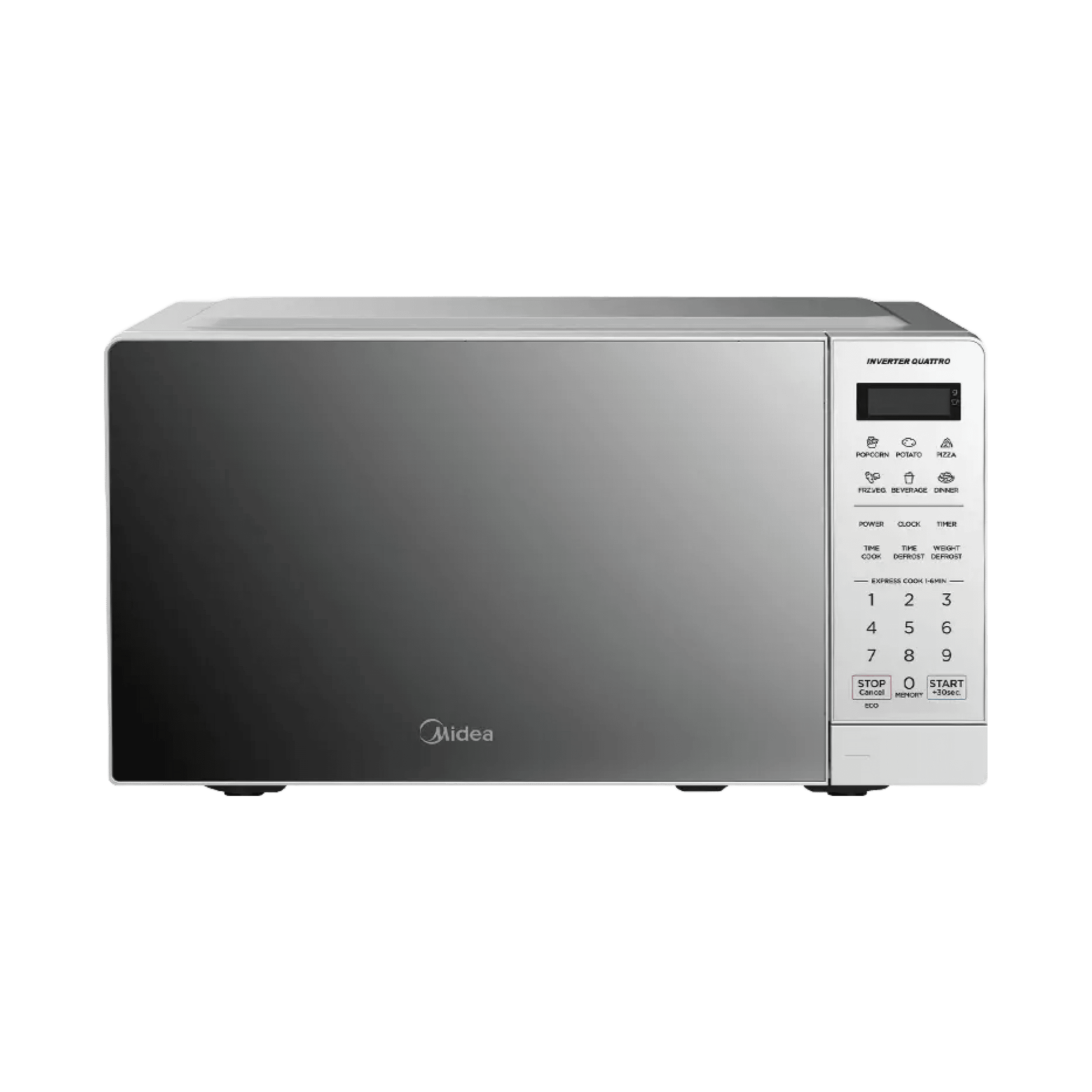 Midea EM20-Silver-Mirror 20L Inverter Digital Microwave Oven - Image 6