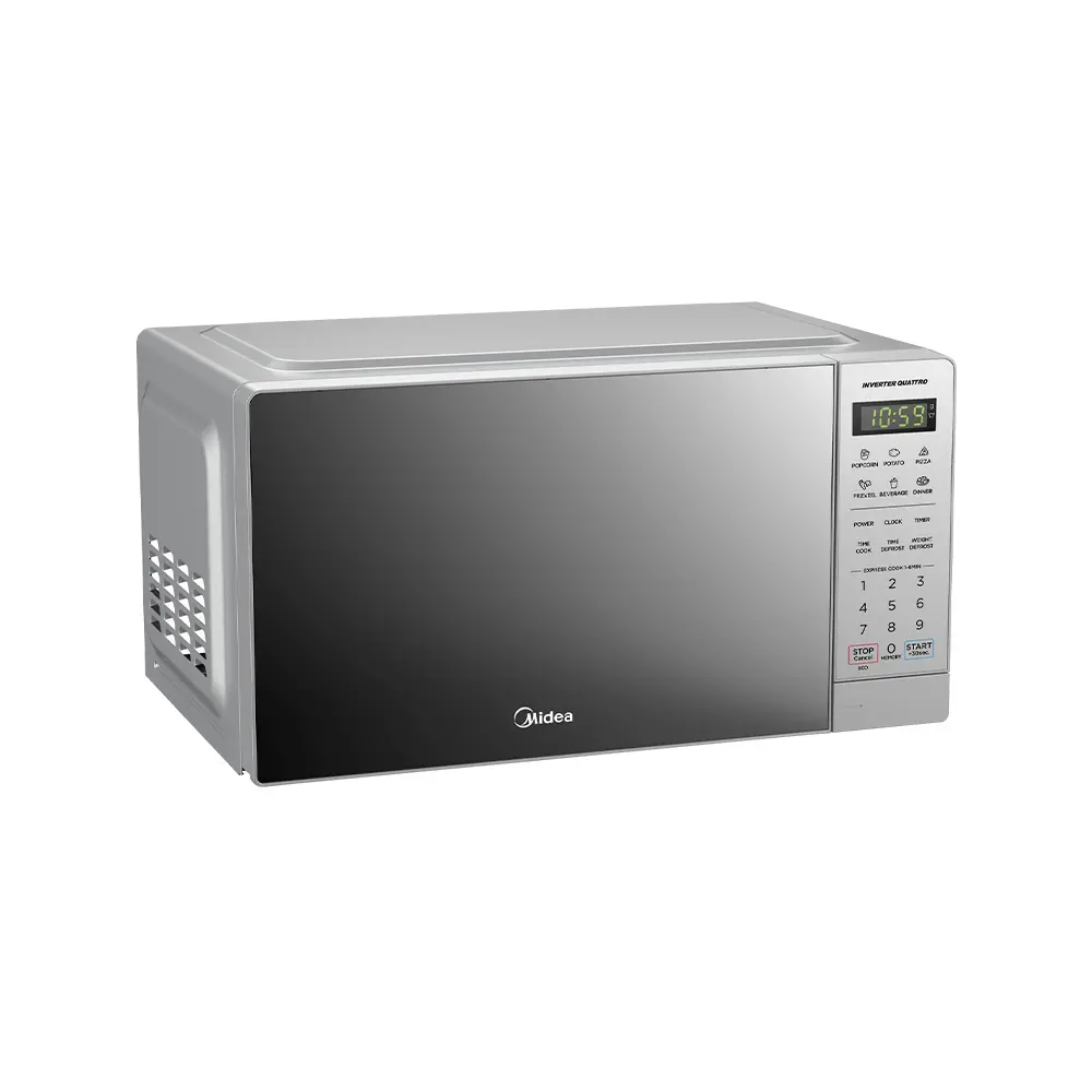 Midea EM20-Silver-Mirror 20L Inverter Digital Microwave Oven - Image 2
