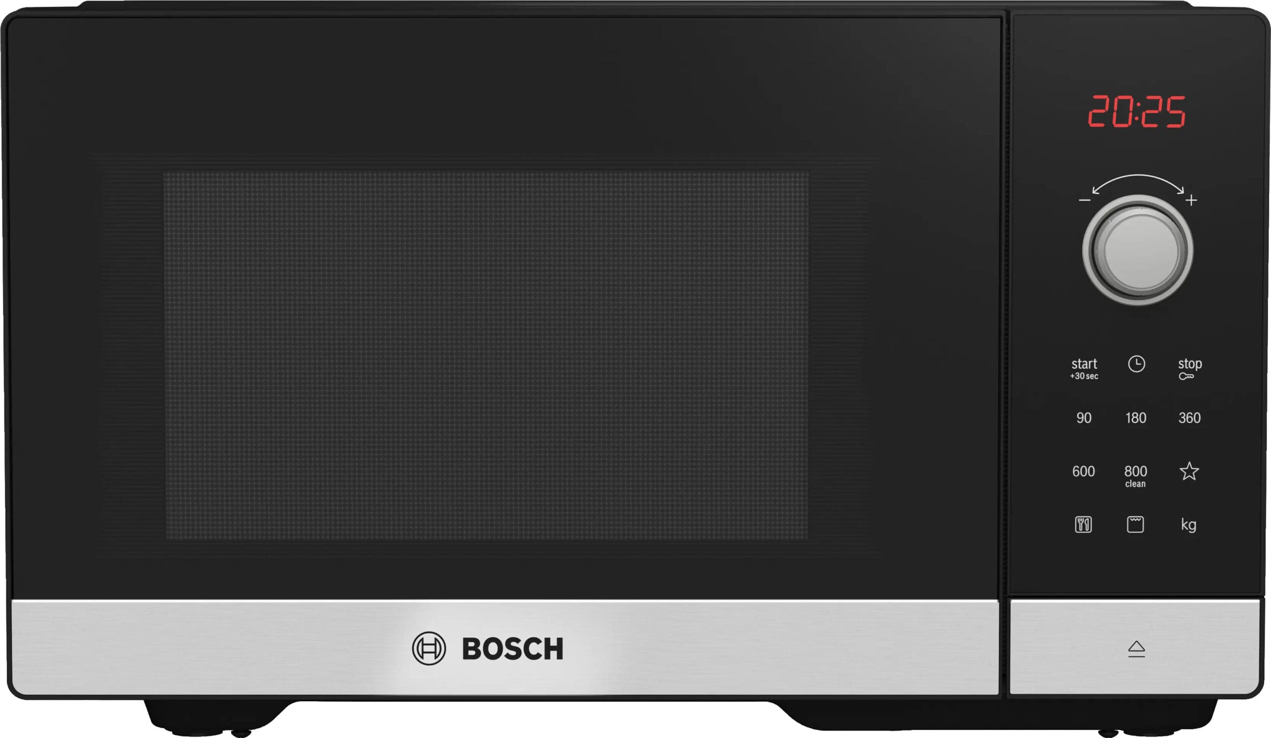 Bosch FEL053MS2 Series 2 Freestanding microwave with grill 49 x 29 cm Stainless steel