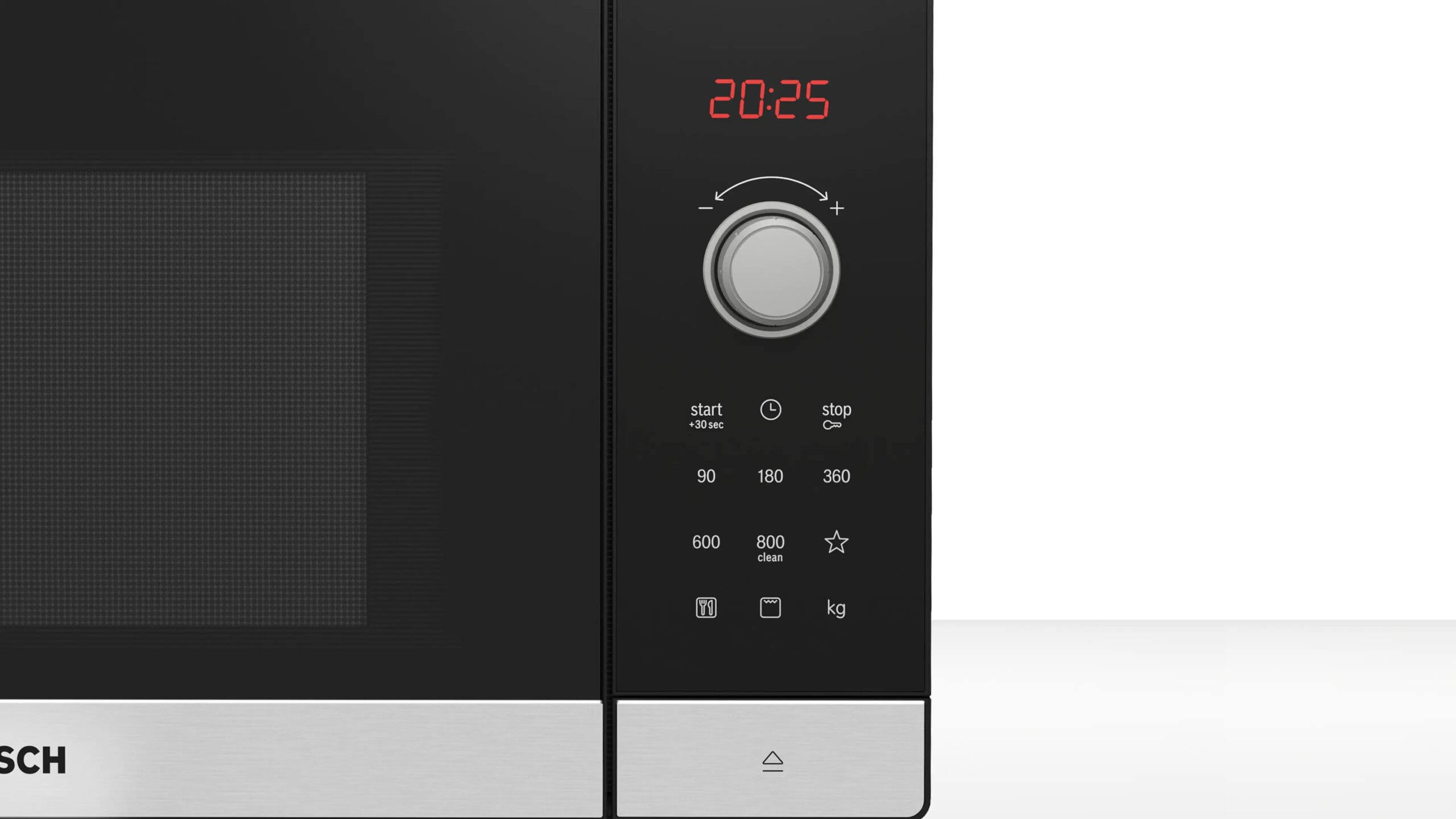 Bosch FEL053MS2 Series 2 Freestanding microwave with grill 49 x 29 cm Stainless steel - Image 2