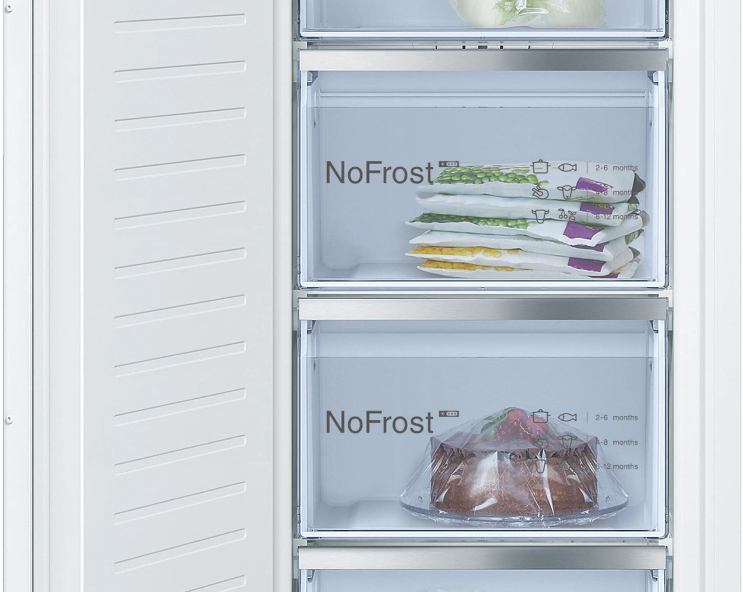 Bosch GIN81AEF0U 211L Built-In Upright Freezer - Image 4
