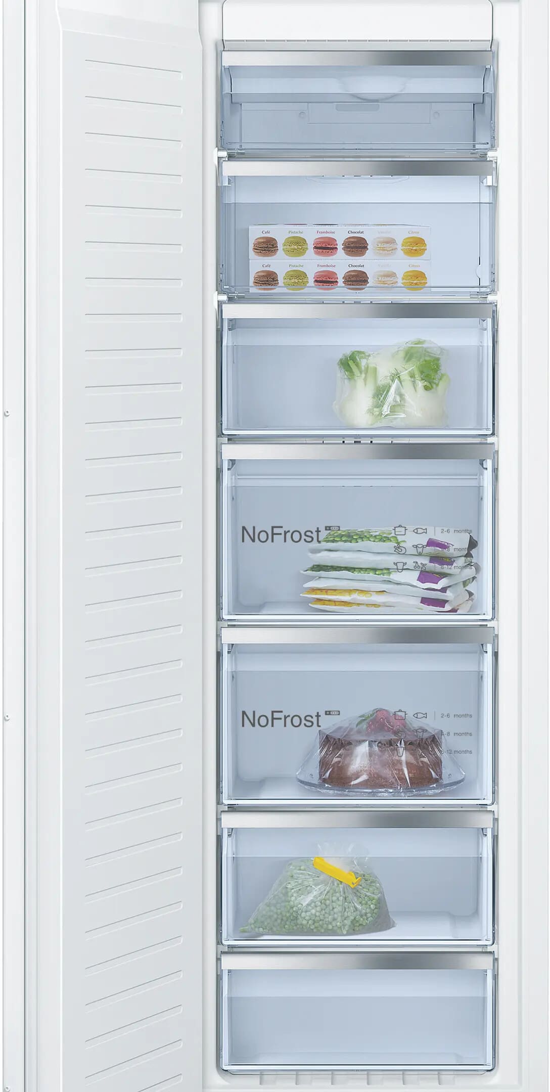 Bosch GIN81AEF0U 211L Built-In Upright Freezer - Image 5