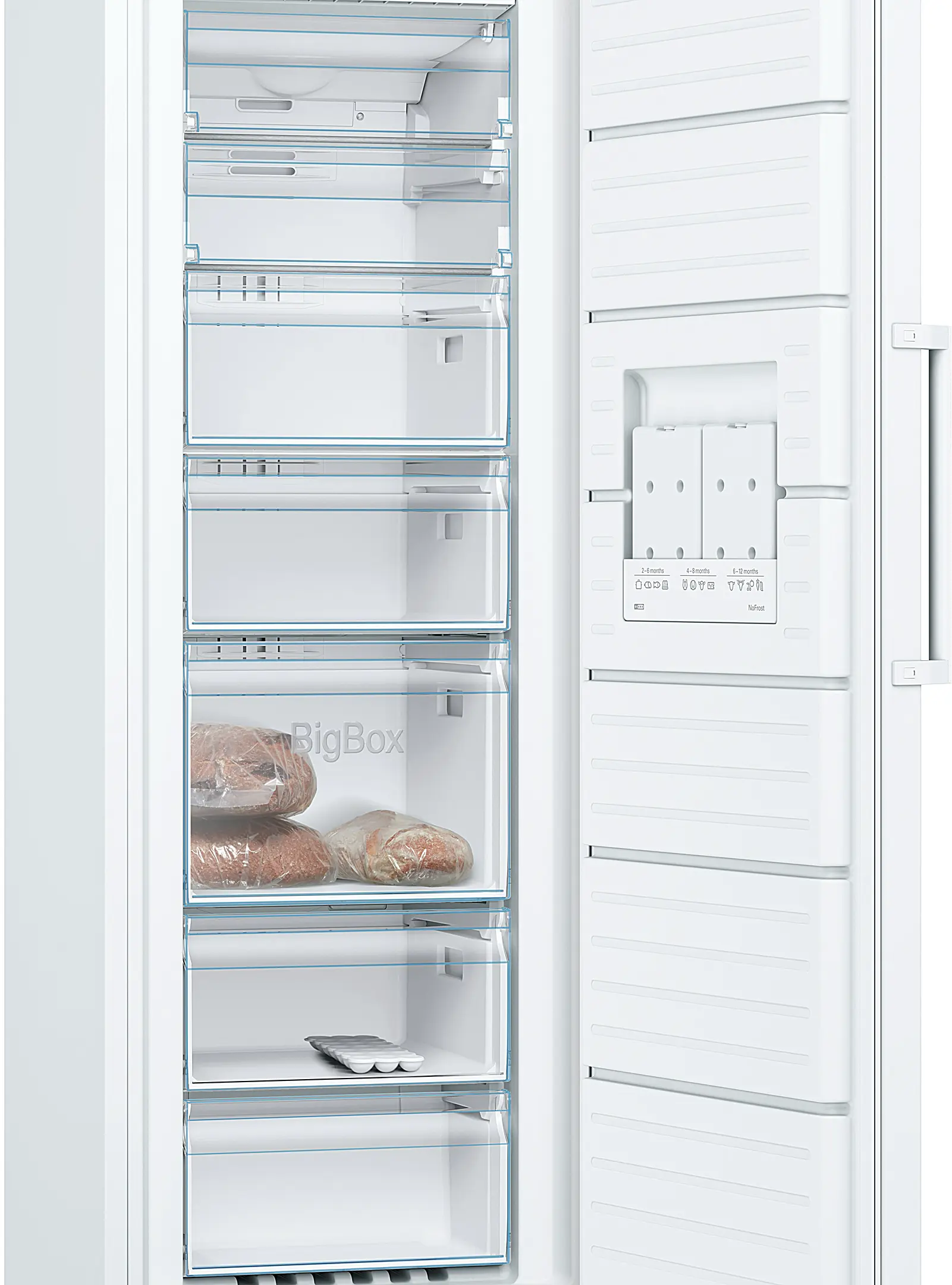 Bosch GSN33VW31Z Serie 4 225L White Free Standing Upright Freezer - Image 4
