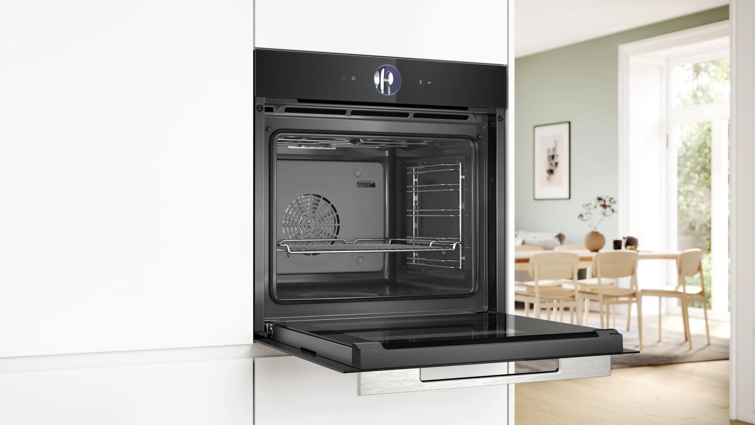 Bosch HBG7341B1M 60cm Serie 8 Black Multifunctional Oven - Image 4
