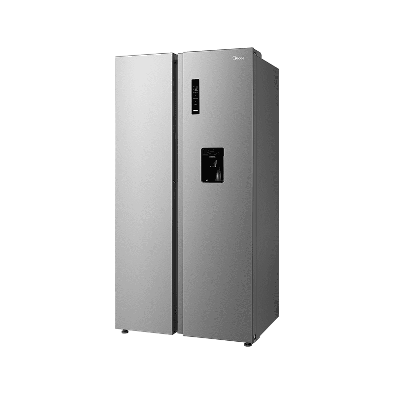 Midea HC-689WEN 513L Side by Side Refrigerator Stainless Steel - Image 2