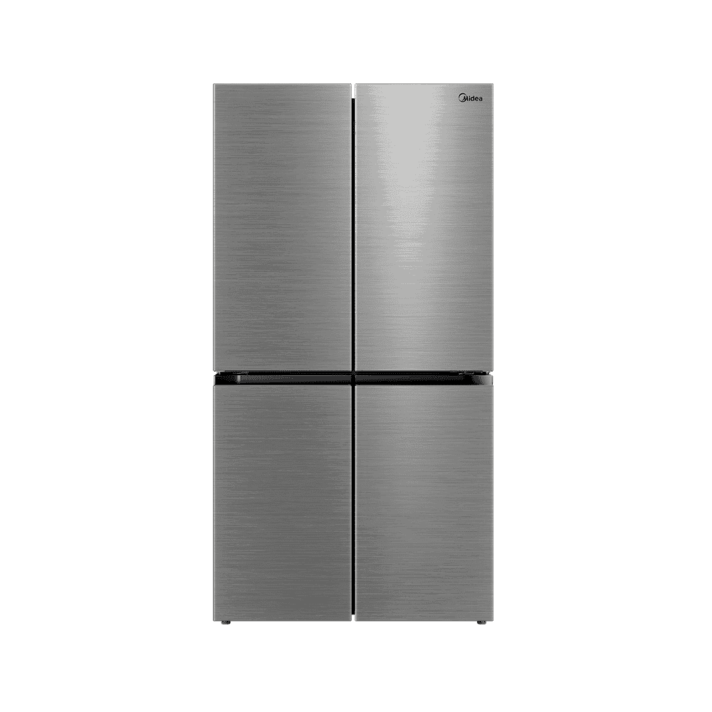 Midea HQ-902IWZM Spacemaster 641lt Four Door Refrigerator - Brushed Stainless Steel (Bru Steel) - Image 2