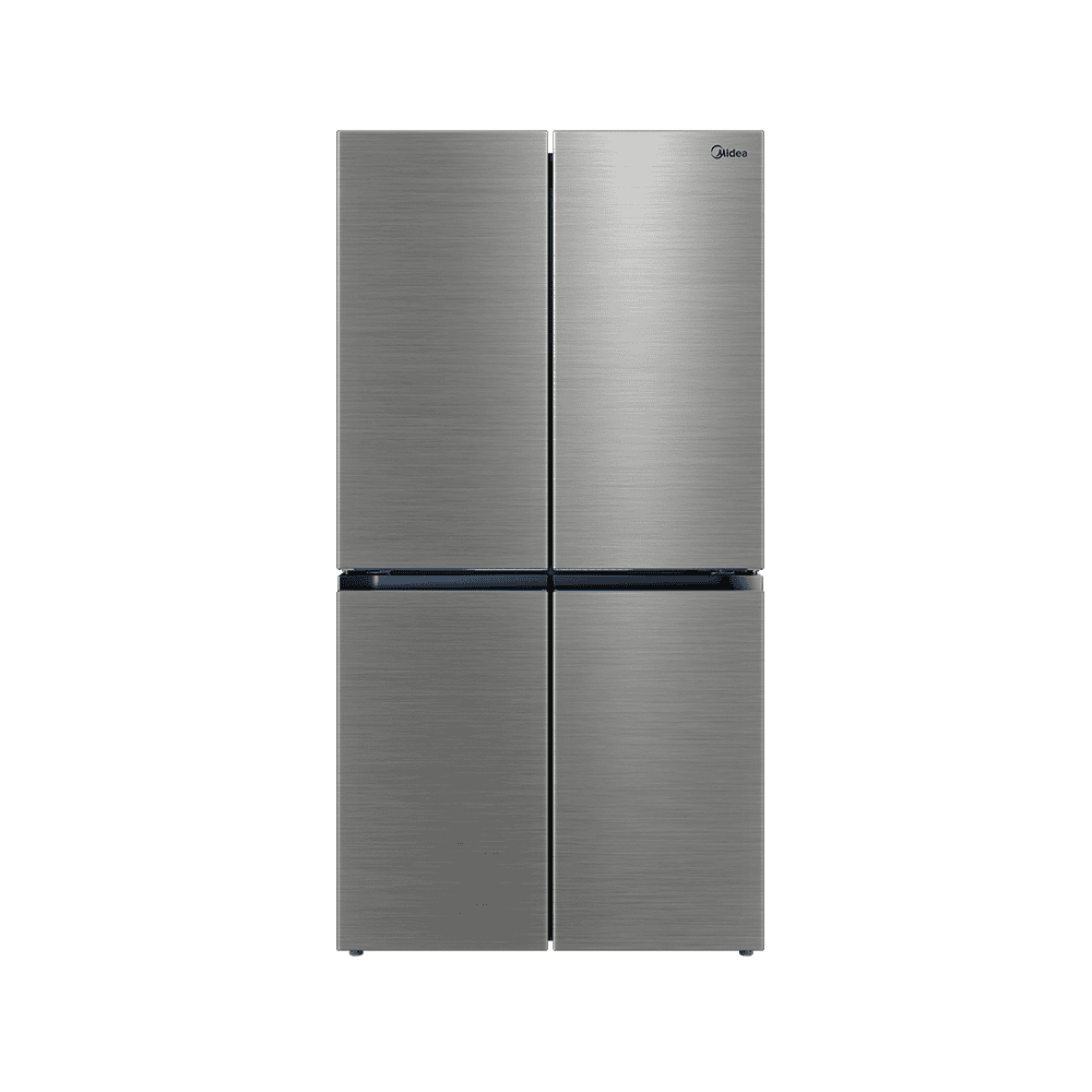 Midea HQ-902IWZM Spacemaster 641lt Four Door Refrigerator - Brushed Stainless Steel (Bru Steel) - Image 3
