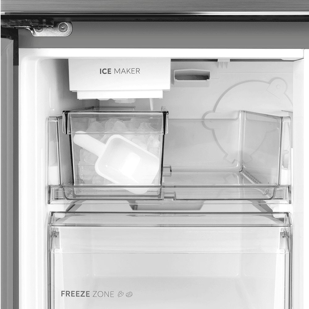 Midea HQ-902IWZM Spacemaster 641lt Four Door Refrigerator - Brushed Stainless Steel (Bru Steel) - Image 23