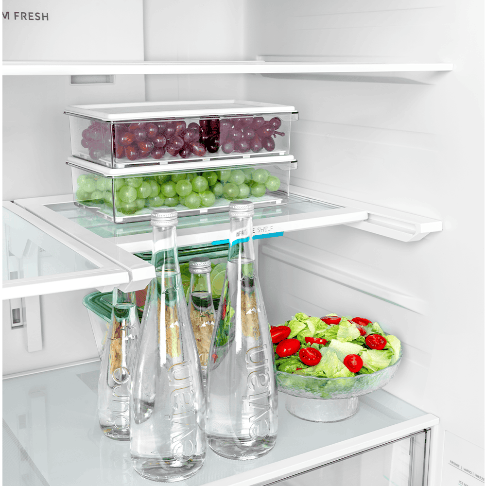 Midea HQ-902IWZM Spacemaster 641lt Four Door Refrigerator - Brushed Stainless Steel (Bru Steel) - Image 25