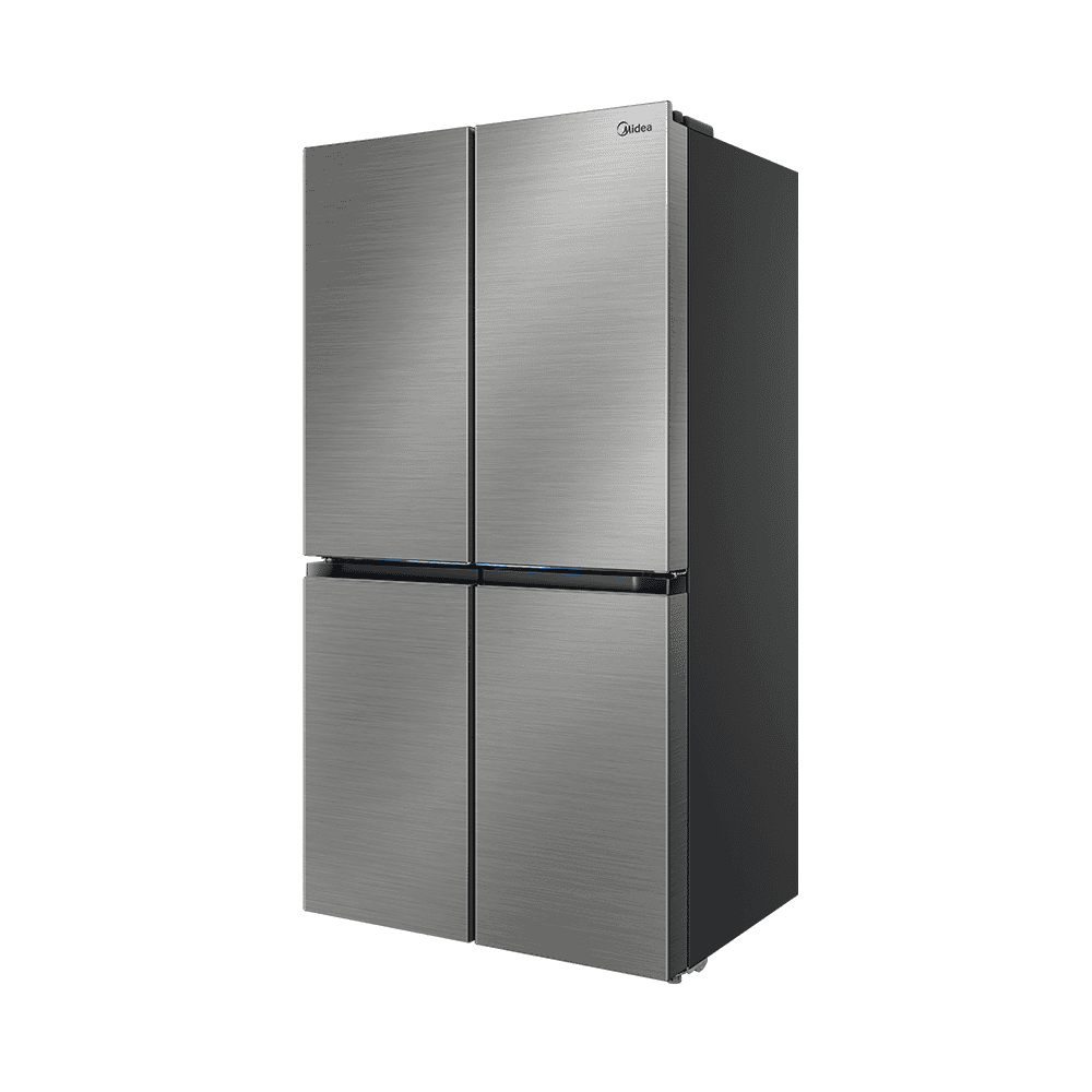 Midea HQ-902IWZM Spacemaster 641lt Four Door Refrigerator - Brushed Stainless Steel (Bru Steel) - Image 7