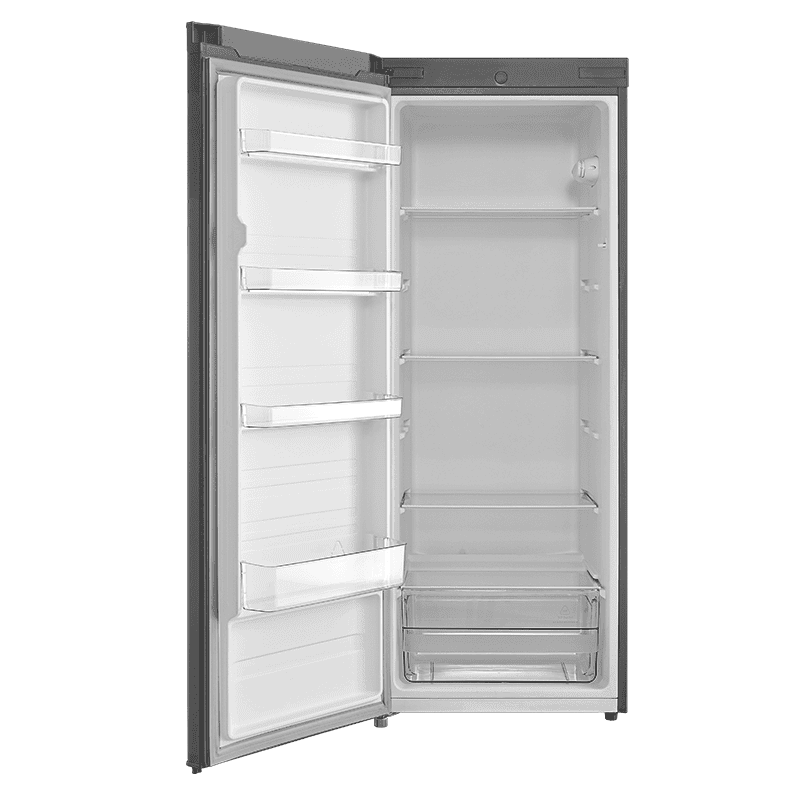 Midea HS-306LN-S 231L Stainless Steel Upright Fridge - Image 2