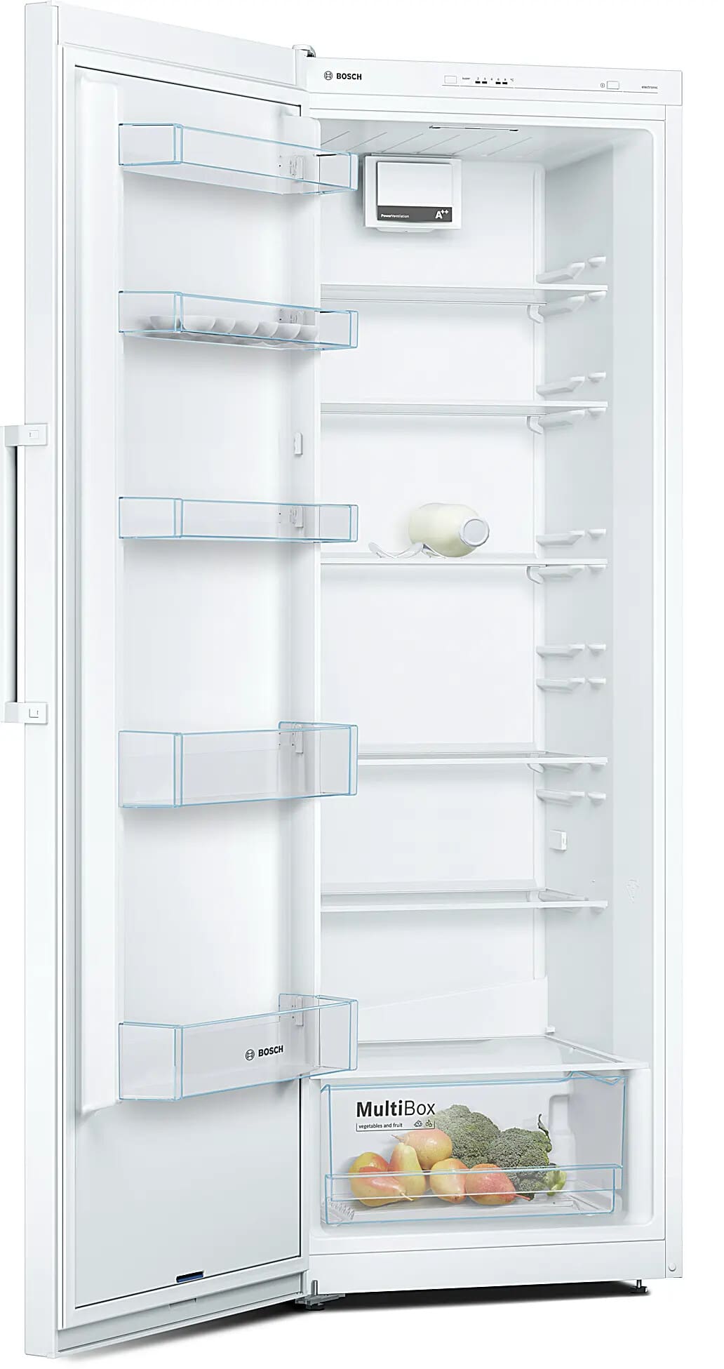 Bosch KSV33NW31Z Serie 4 324L White Free Standing Upright Fridge - Image 2