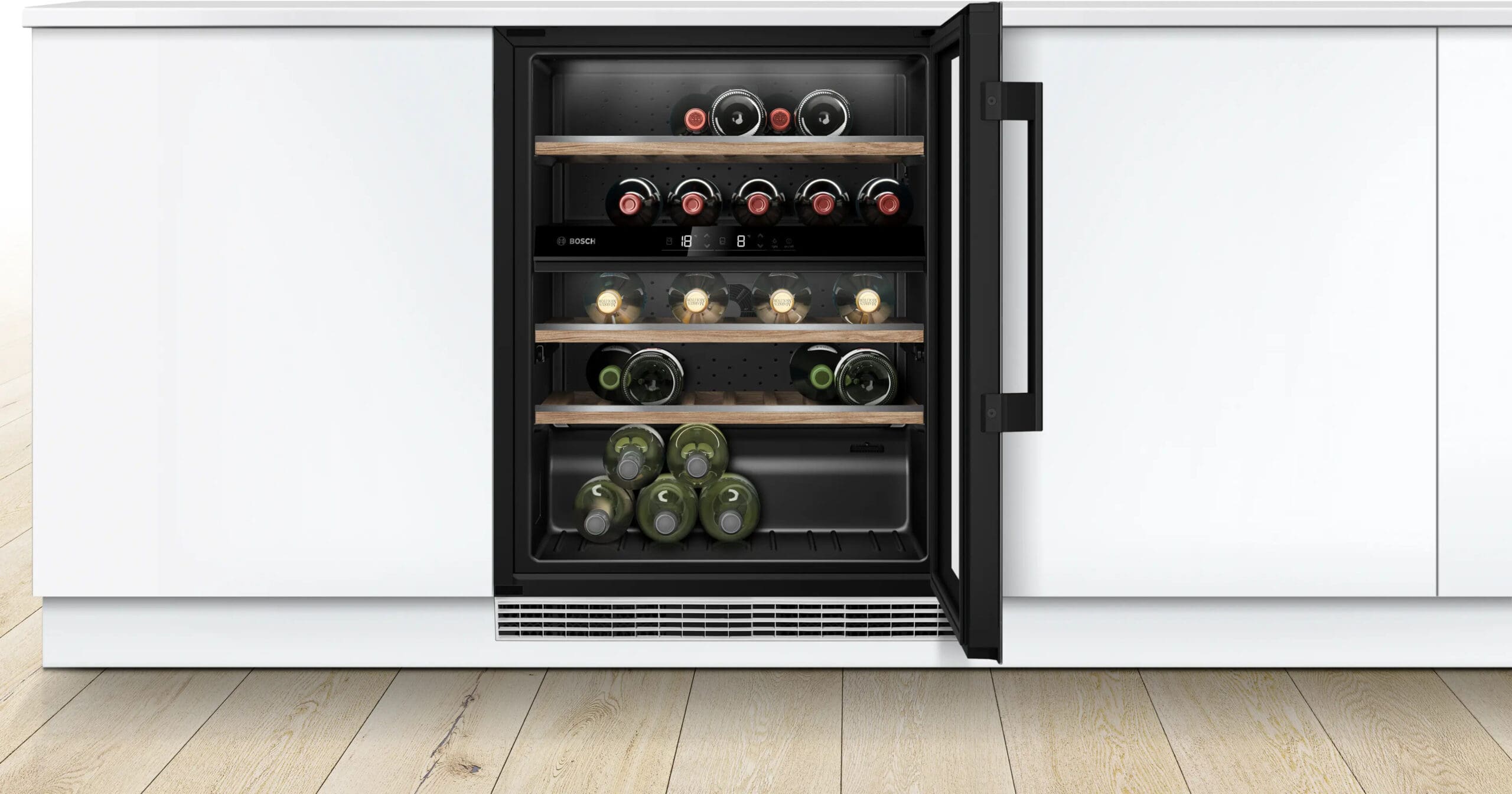 Bosch KUW21AHG0 Series 6 Wine Cooler with Glass Door - Image 2