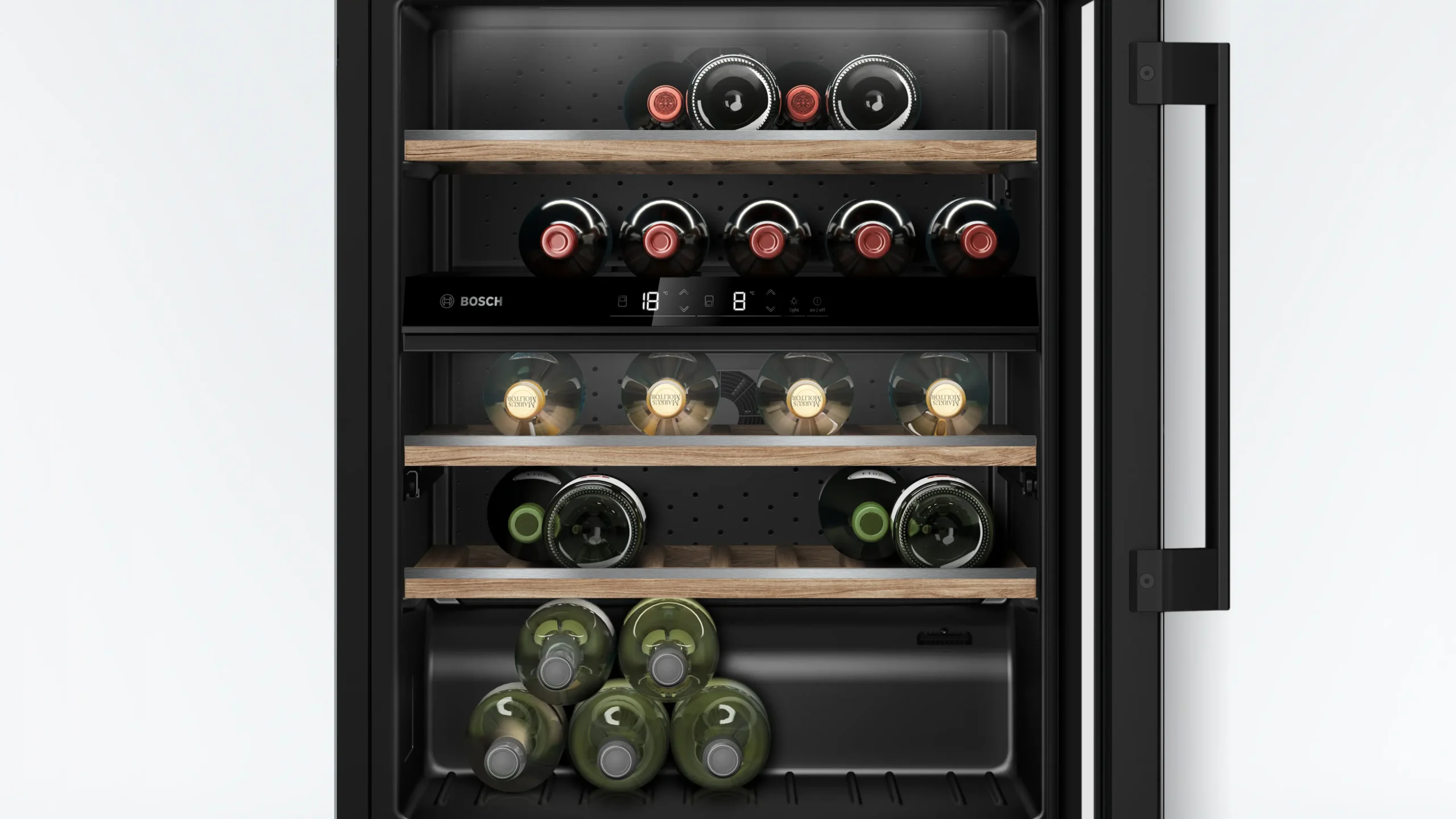 Bosch KUW21AHG0 Series 6 Wine Cooler with Glass Door - Image 3