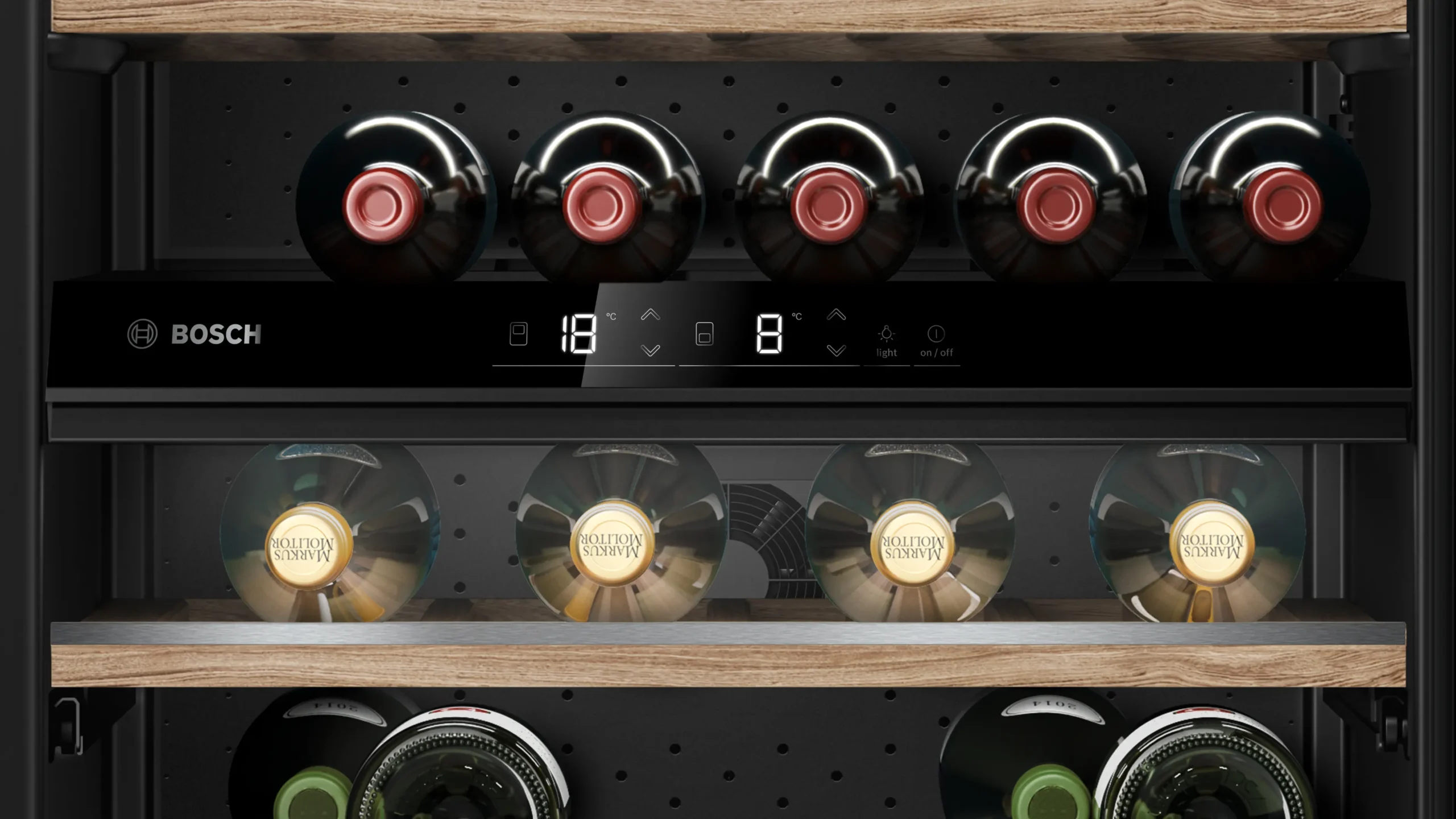 Bosch KUW21AHG0 Series 6 Wine Cooler with Glass Door - Image 4
