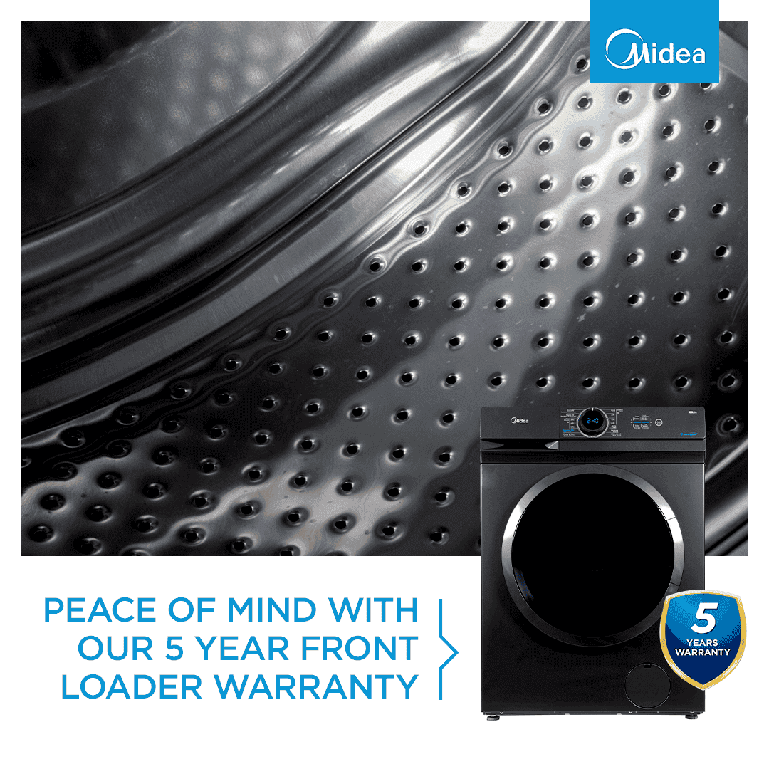 Midea MF100W60-T 6kg Front Loader Washing Machine - Image 4