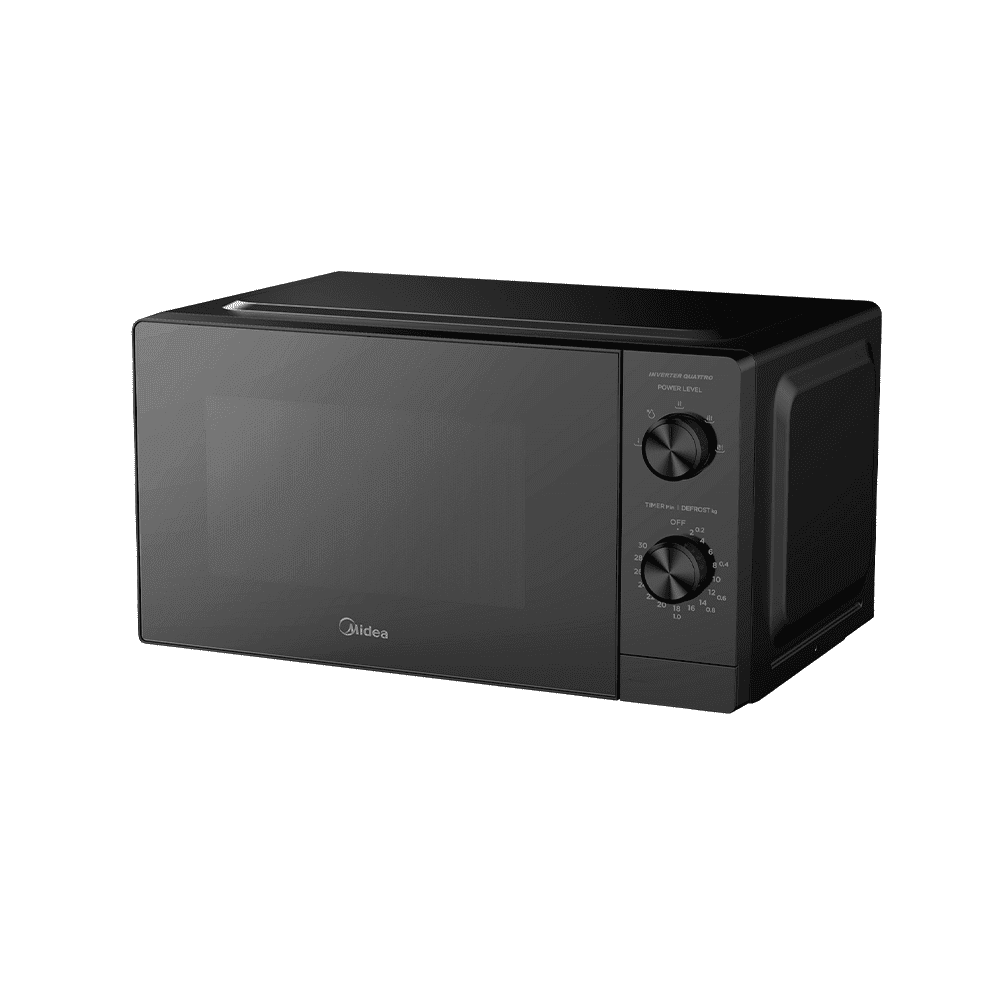 Midea MM20BLACK 20L Black Inverter Manual Microwave - Image 4