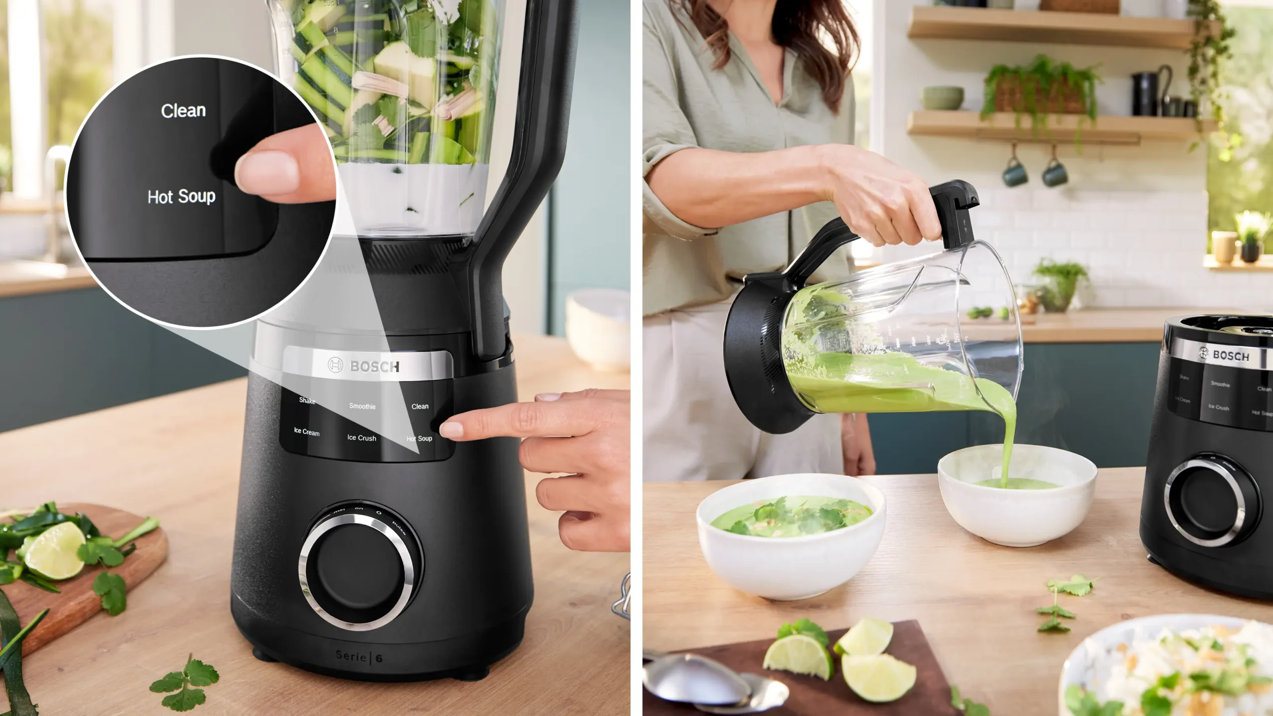 Bosch MMB6652B Series 6 VitaPower 1800W Blender with SmartDetect, 2.0L - Image 9