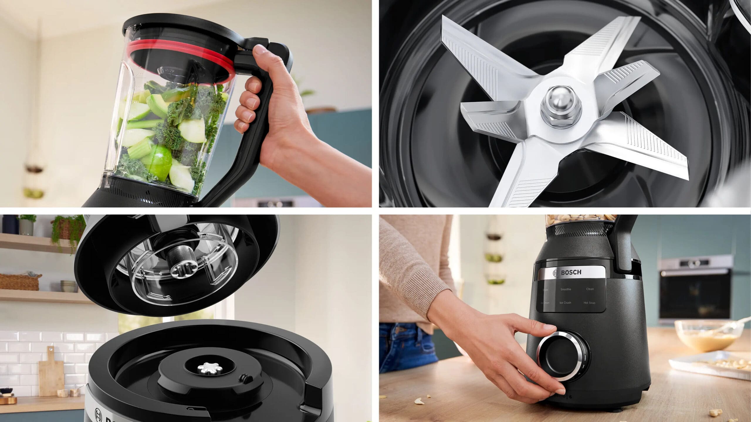 Bosch MMB6652B Series 6 VitaPower 1800W Blender with SmartDetect, 2.0L - Image 11