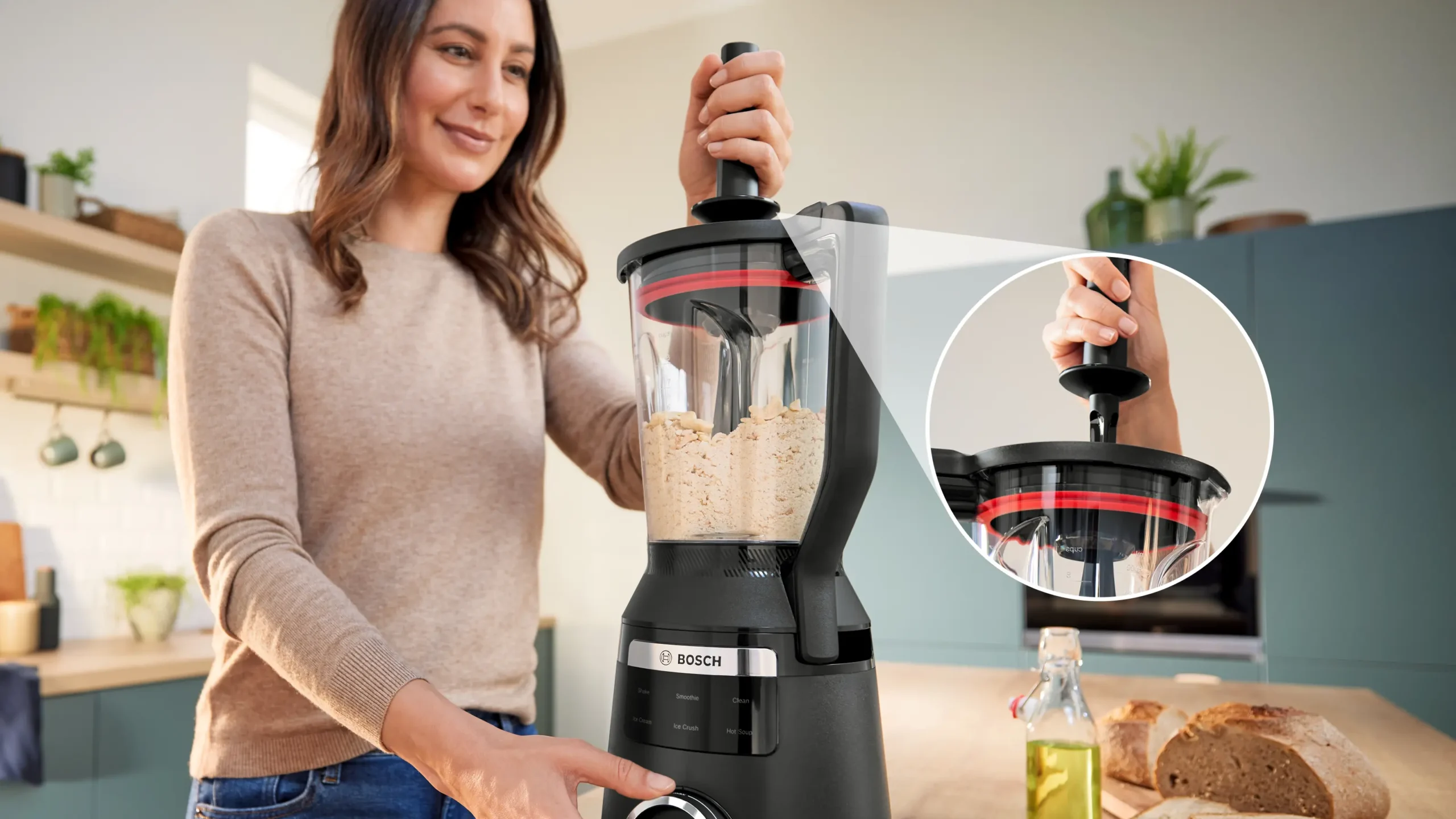 Bosch MMB6652B Series 6 VitaPower 1800W Blender with SmartDetect, 2.0L - Image 3